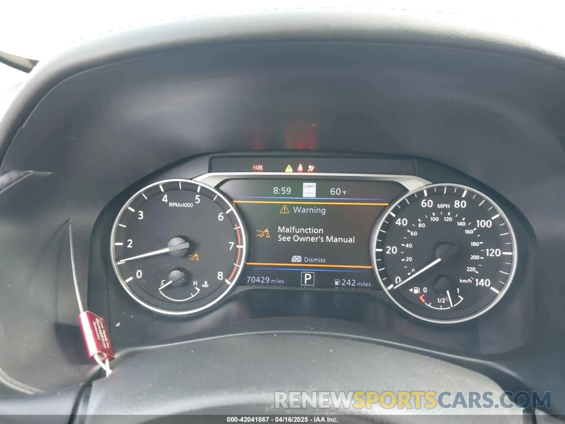 7 Фотография поврежденного автомобиля 1N4BL4EV4KC253275 NISSAN ALTIMA 2019