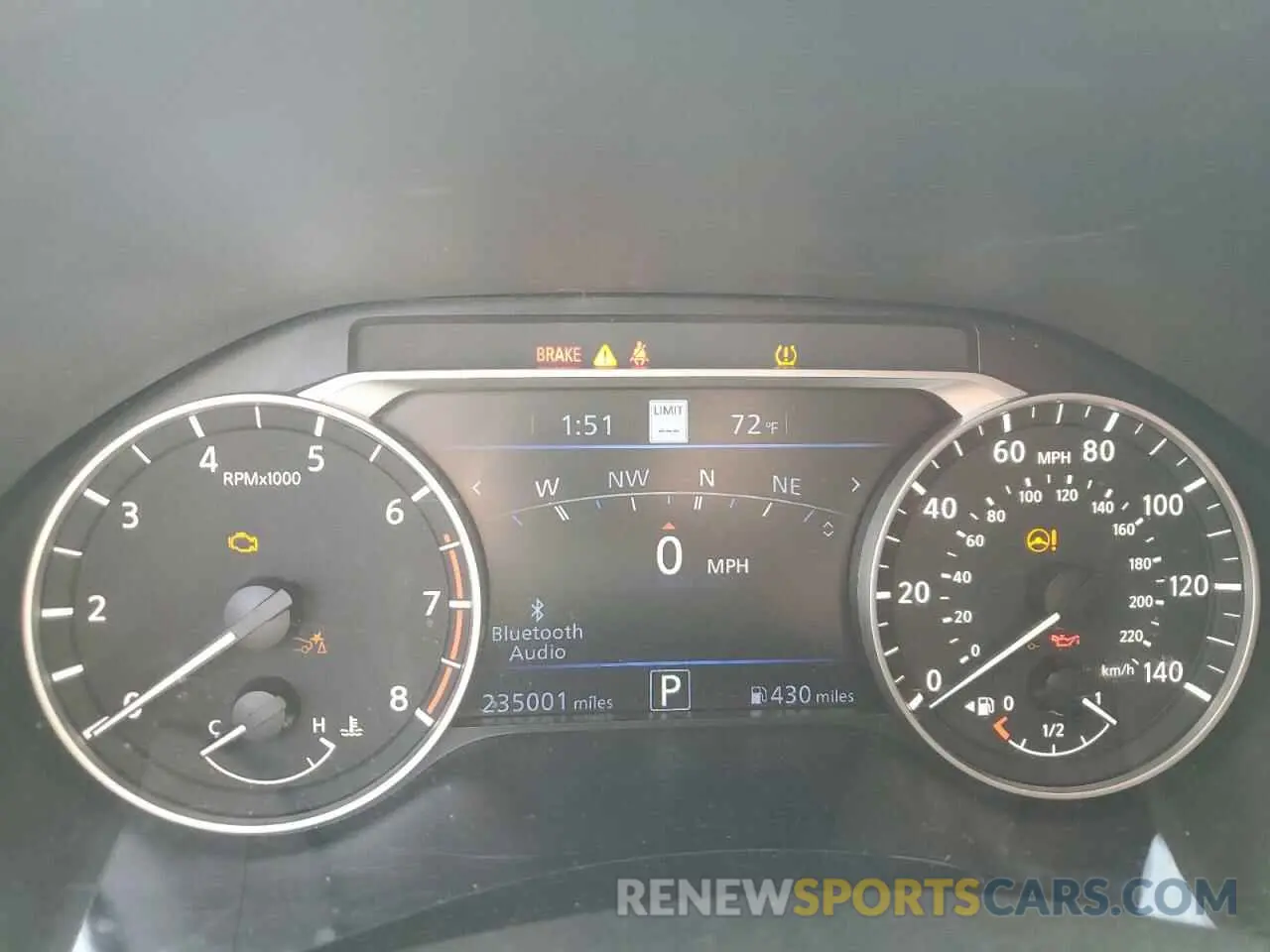 9 Photograph of a damaged car 1N4BL4EV6KC175338 NISSAN ALTIMA 2019