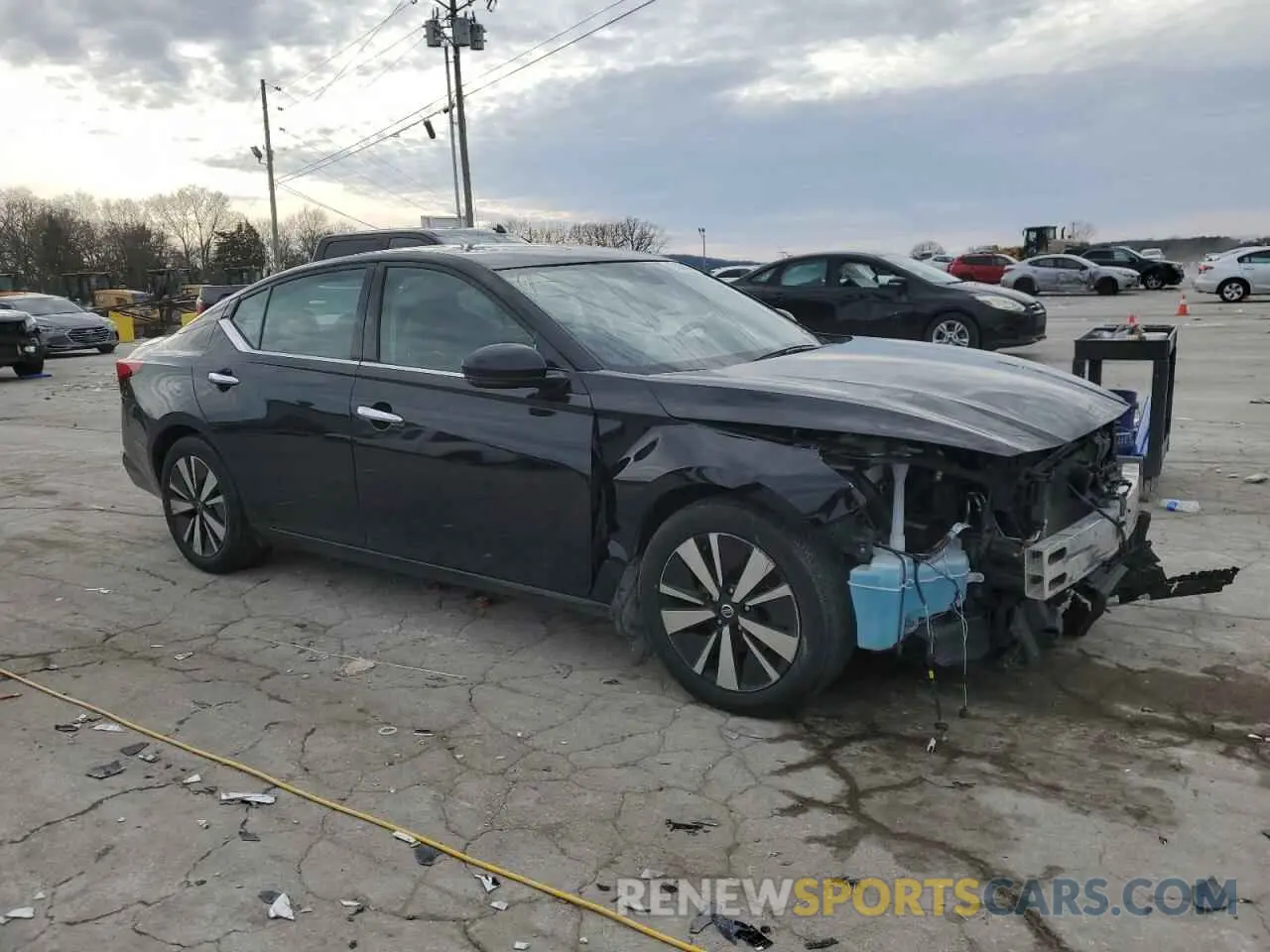 4 Photograph of a damaged car 1N4BL4EV7KC183545 NISSAN ALTIMA 2019