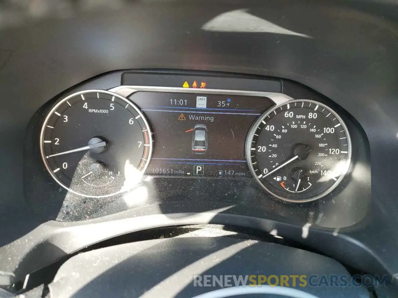 9 Photograph of a damaged car 1N4BL4EV7KC222134 NISSAN ALTIMA 2019