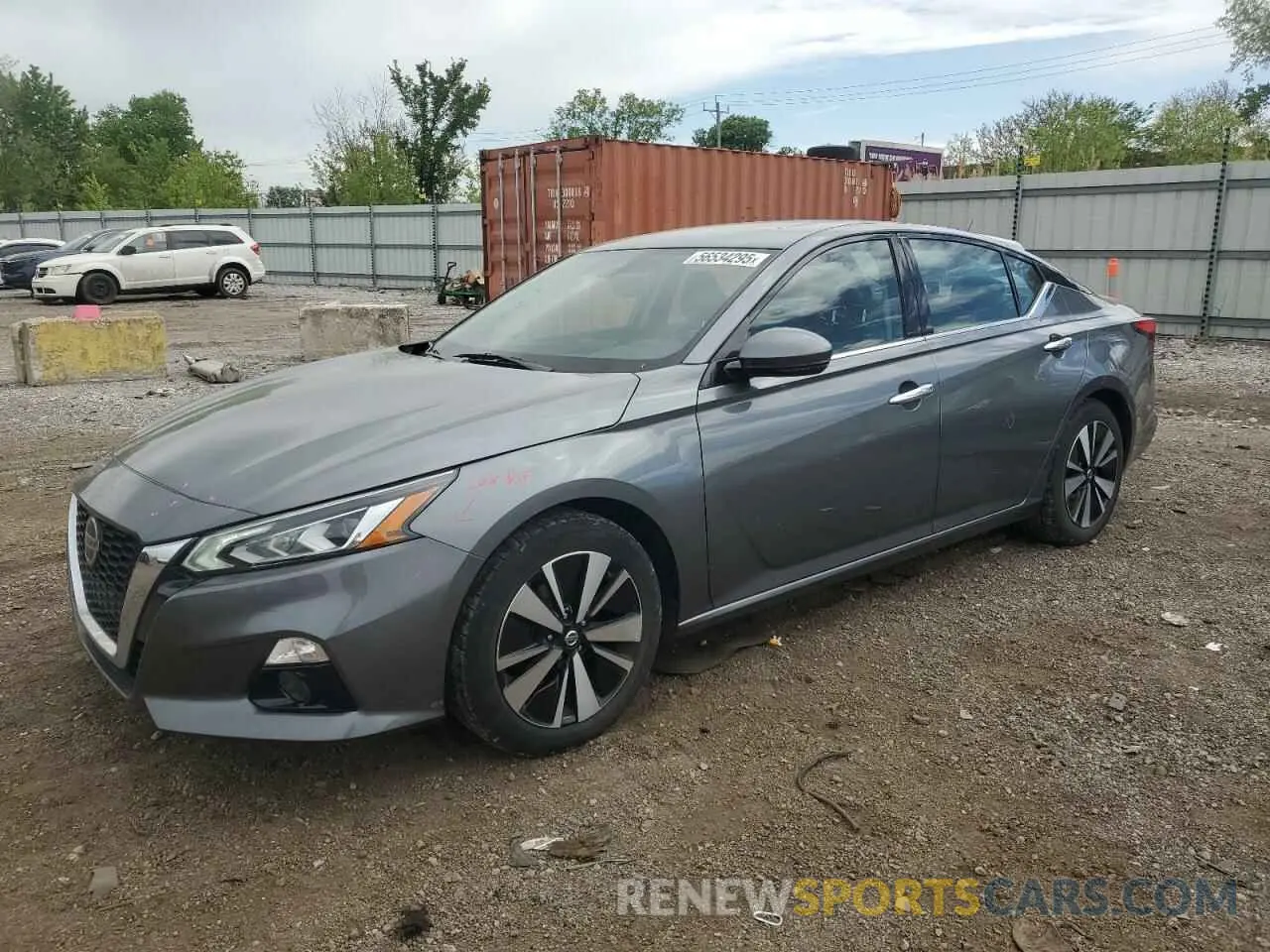 1 Photograph of a damaged car 1N4BL4EV8KC178497 NISSAN ALTIMA 2019