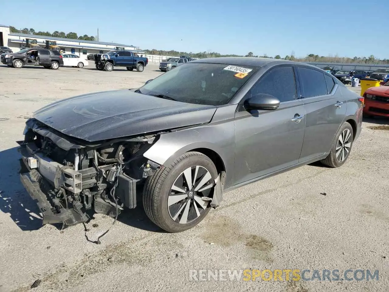 1 Photograph of a damaged car 1N4BL4EVXKC158249 NISSAN ALTIMA 2019