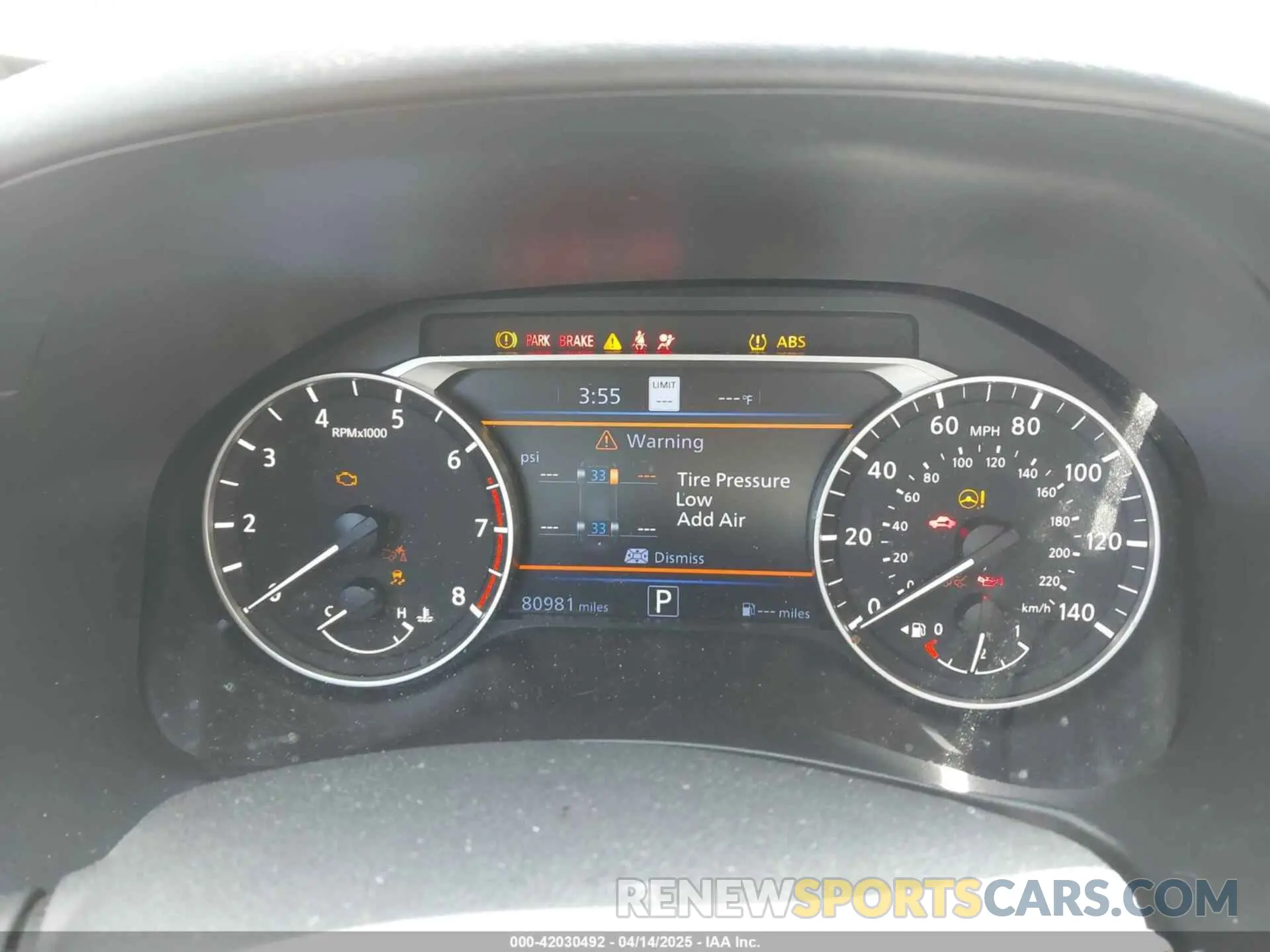 7 Photograph of a damaged car 1N4BL4EVXKC191378 NISSAN ALTIMA 2019