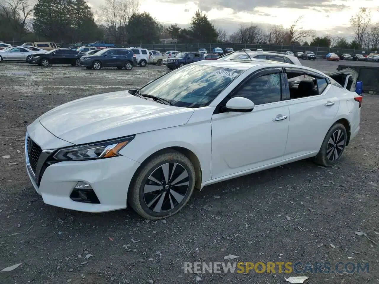 1 Photograph of a damaged car 1N4BL4EW1KN307631 NISSAN ALTIMA 2019