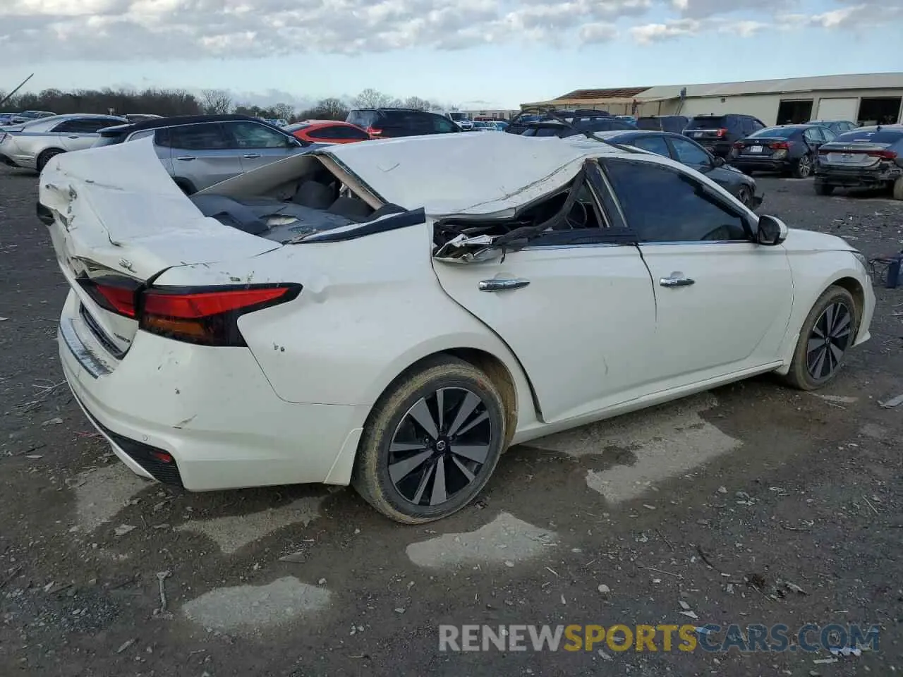 3 Photograph of a damaged car 1N4BL4EW1KN307631 NISSAN ALTIMA 2019
