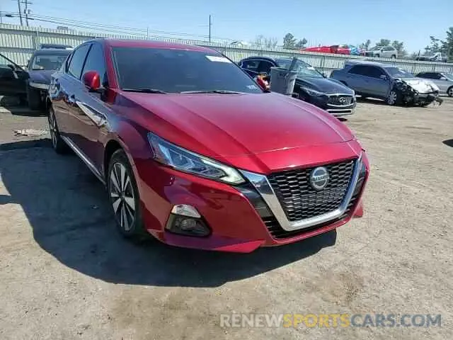 10 Photograph of a damaged car 1N4BL4EW5KC132442 NISSAN ALTIMA 2019