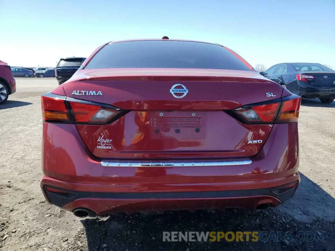6 Photograph of a damaged car 1N4BL4EW5KC132442 NISSAN ALTIMA 2019