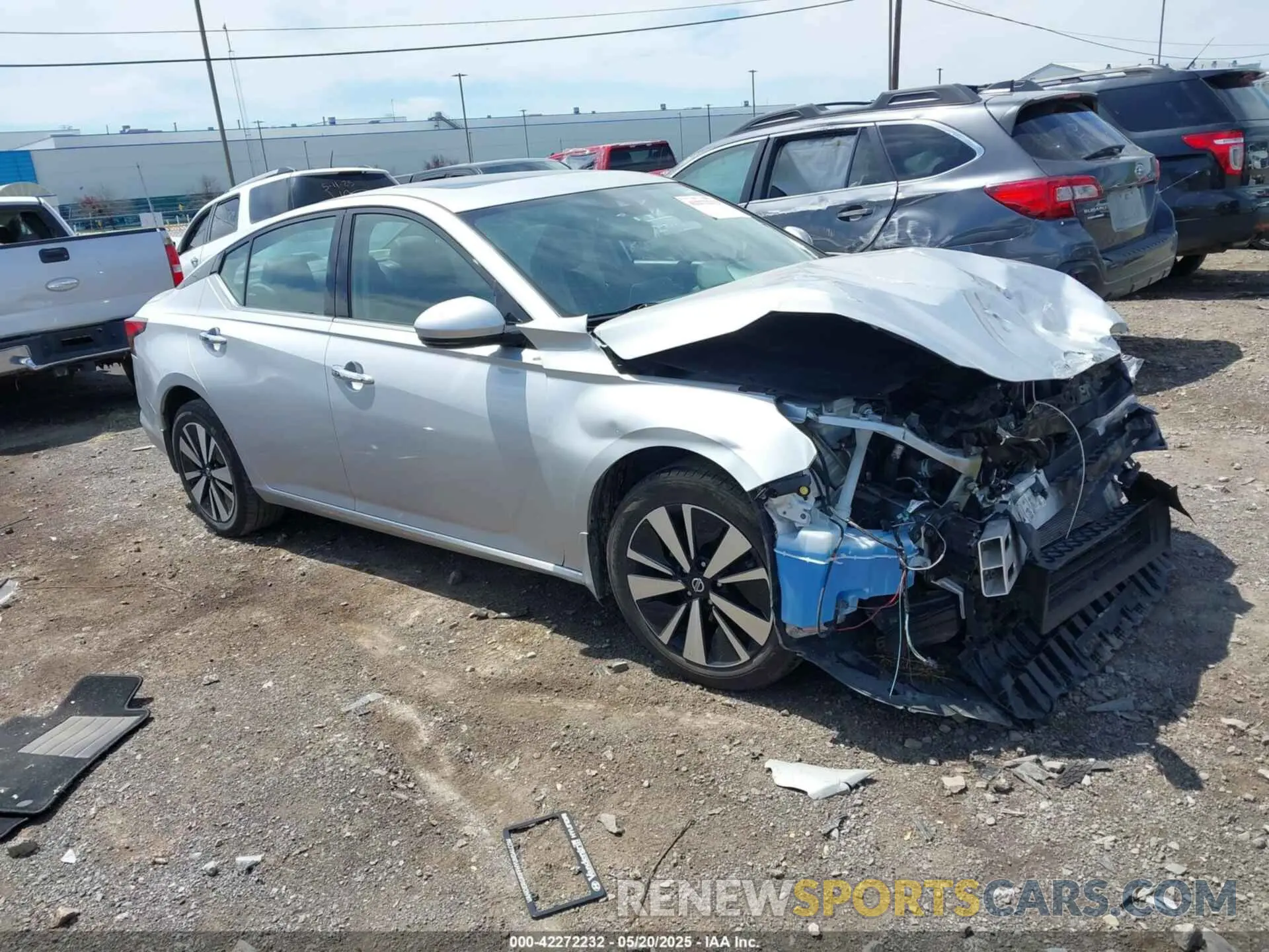 1 Photograph of a damaged car 1N4BL4EW5KC172679 NISSAN ALTIMA 2019