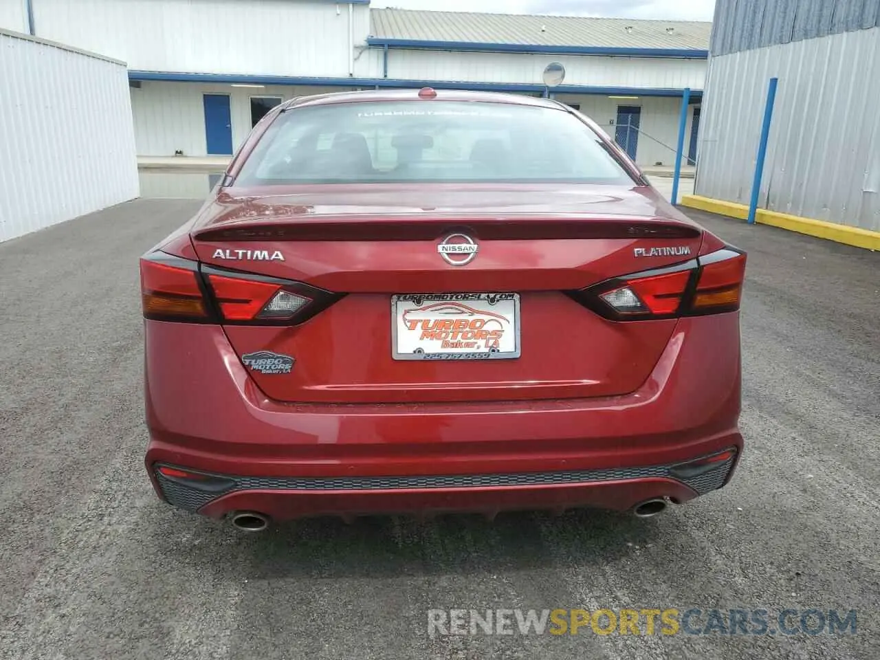 6 Photograph of a damaged car 1N4BL4FV2KC102465 NISSAN ALTIMA 2019