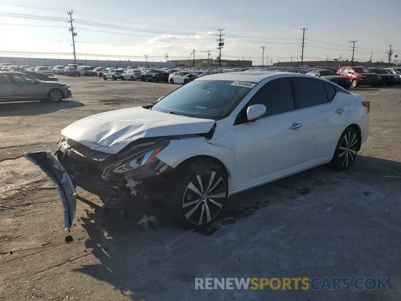 1 Photograph of a damaged car 1N4BL4FV6KC146758 NISSAN ALTIMA 2019