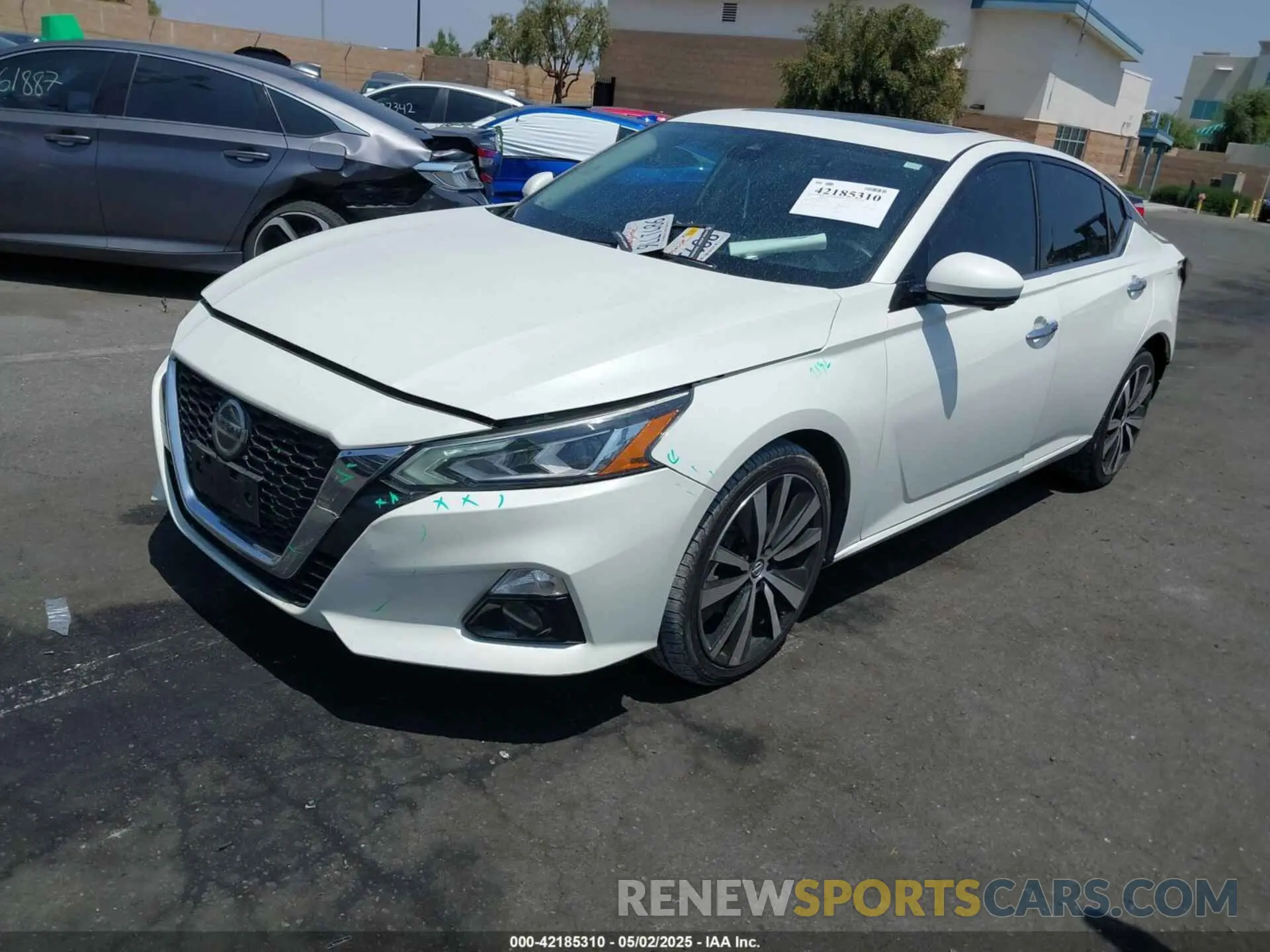 2 Photograph of a damaged car 1N4BL4FW9KC187197 NISSAN ALTIMA 2019