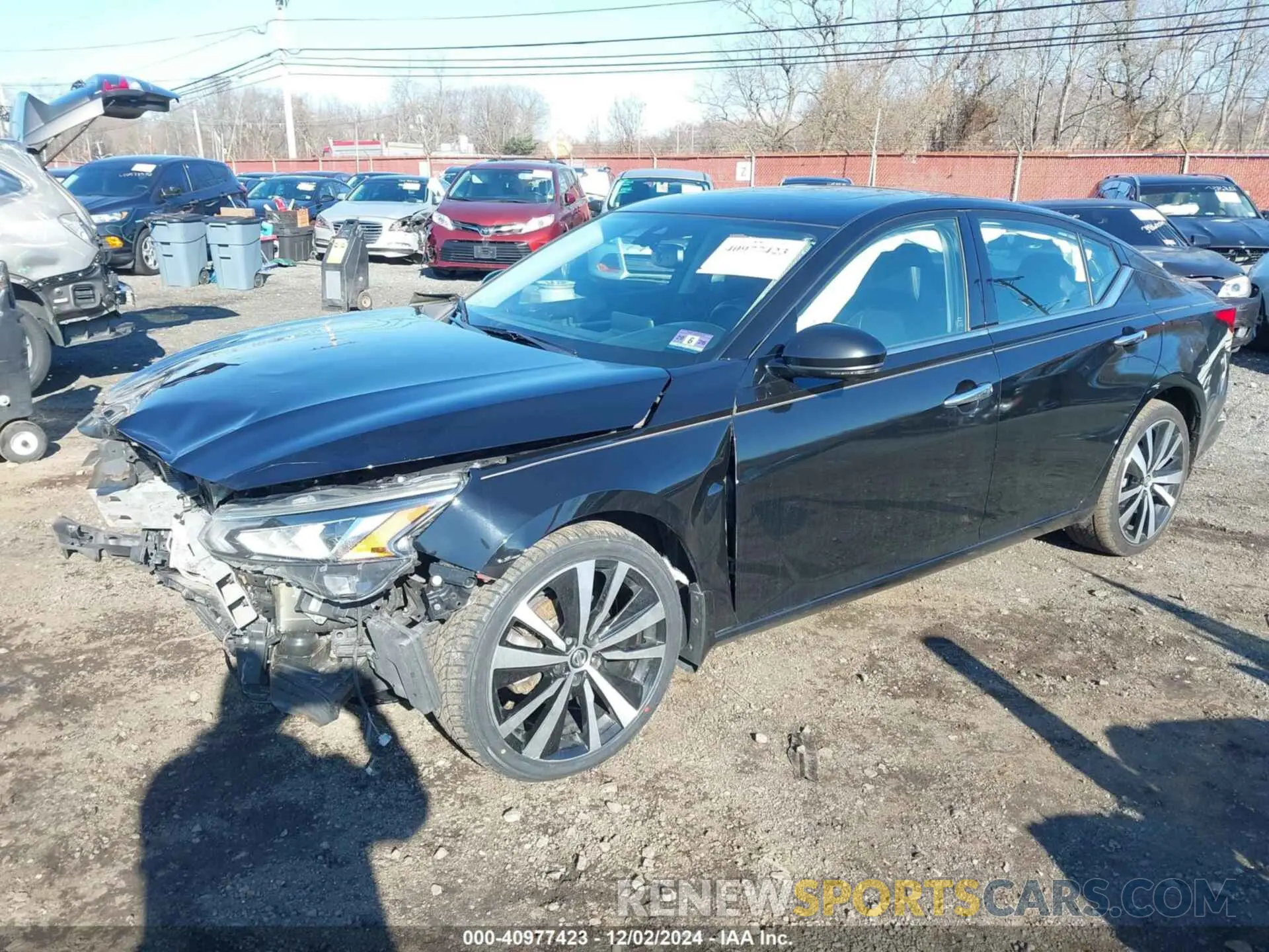 2 Photograph of a damaged car 1N4BL4FWXKN303348 NISSAN ALTIMA 2019