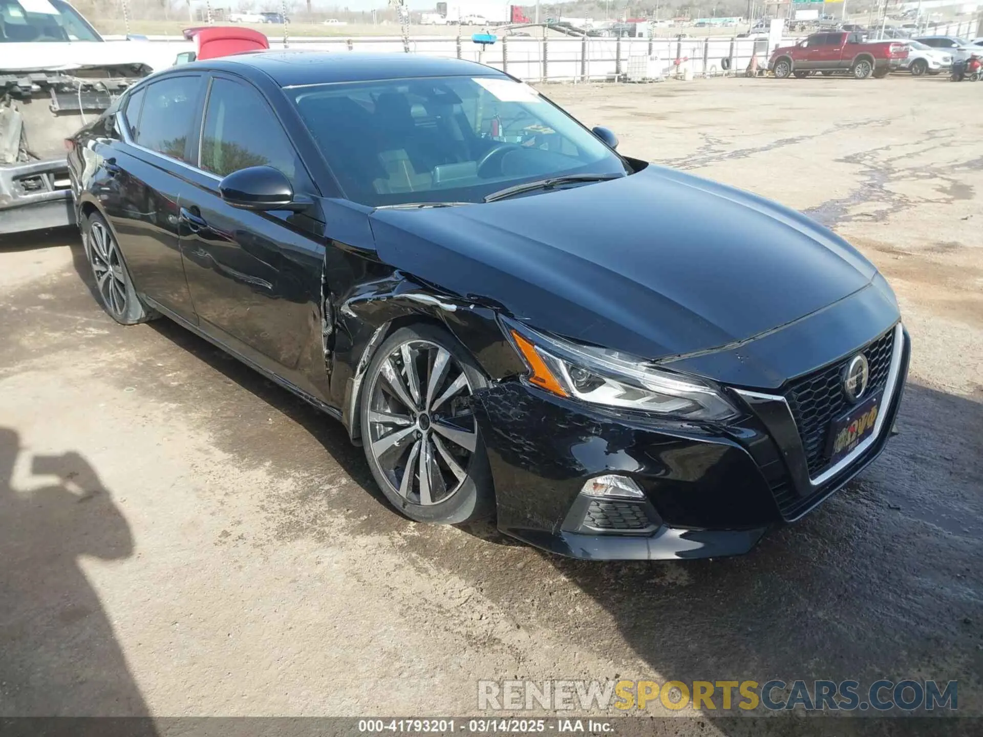 1 Photograph of a damaged car 1N4AL4CV4LN309364 NISSAN ALTIMA 2020
