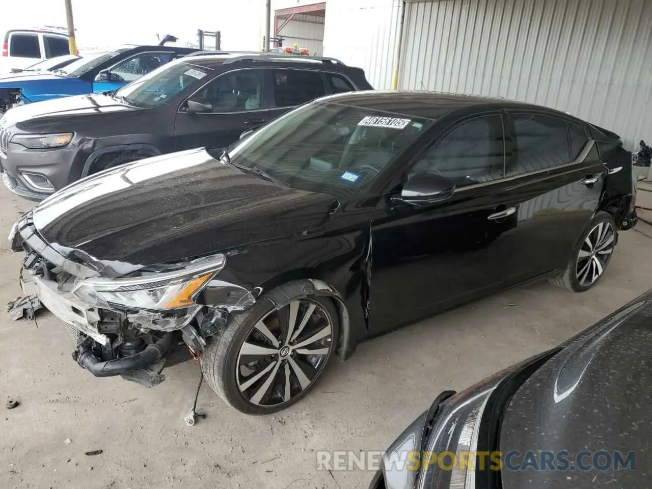 1 Photograph of a damaged car 1N4AL4FV9LN307489 NISSAN ALTIMA 2020