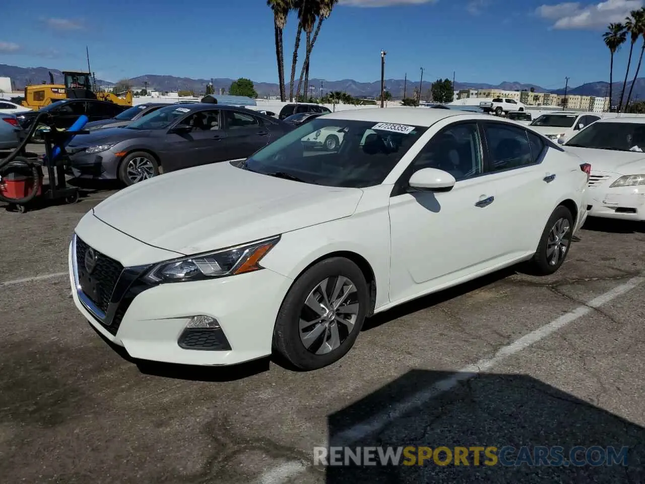 1 Photograph of a damaged car 1N4BL4BV1LC207036 NISSAN ALTIMA 2020