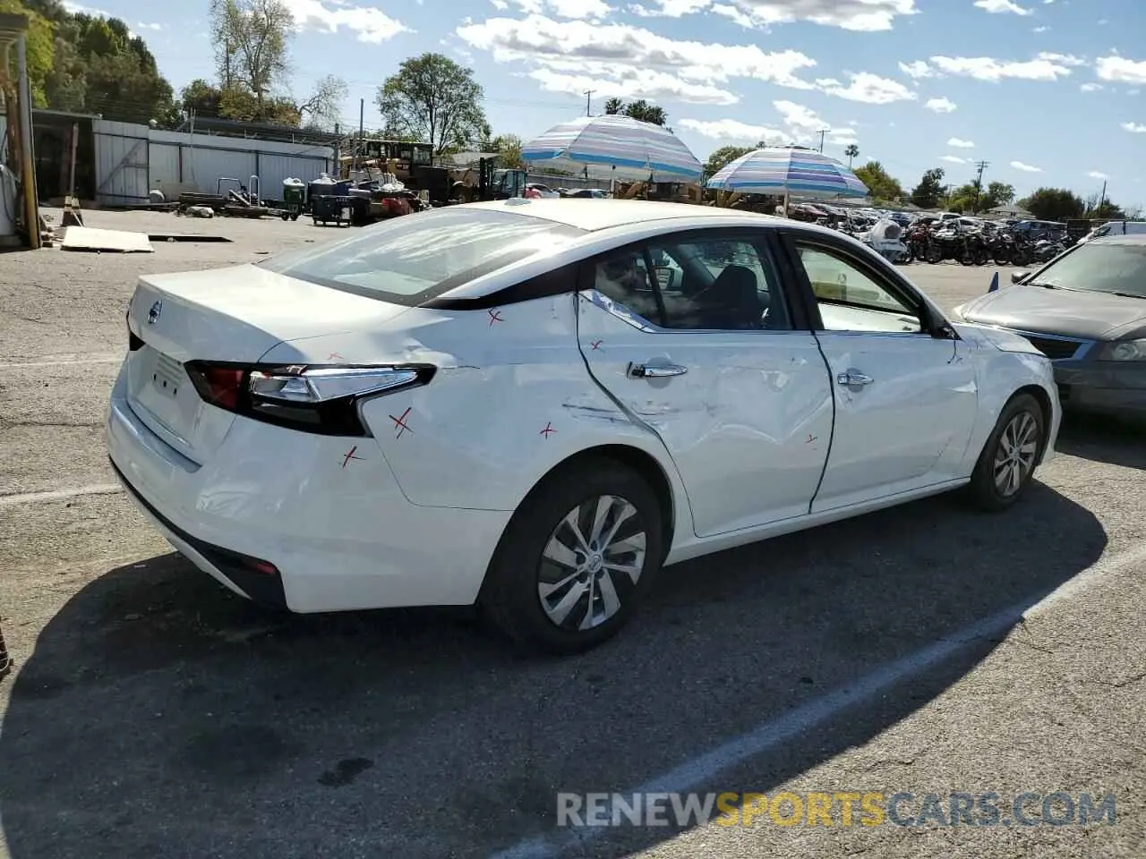 3 Photograph of a damaged car 1N4BL4BV1LC207036 NISSAN ALTIMA 2020