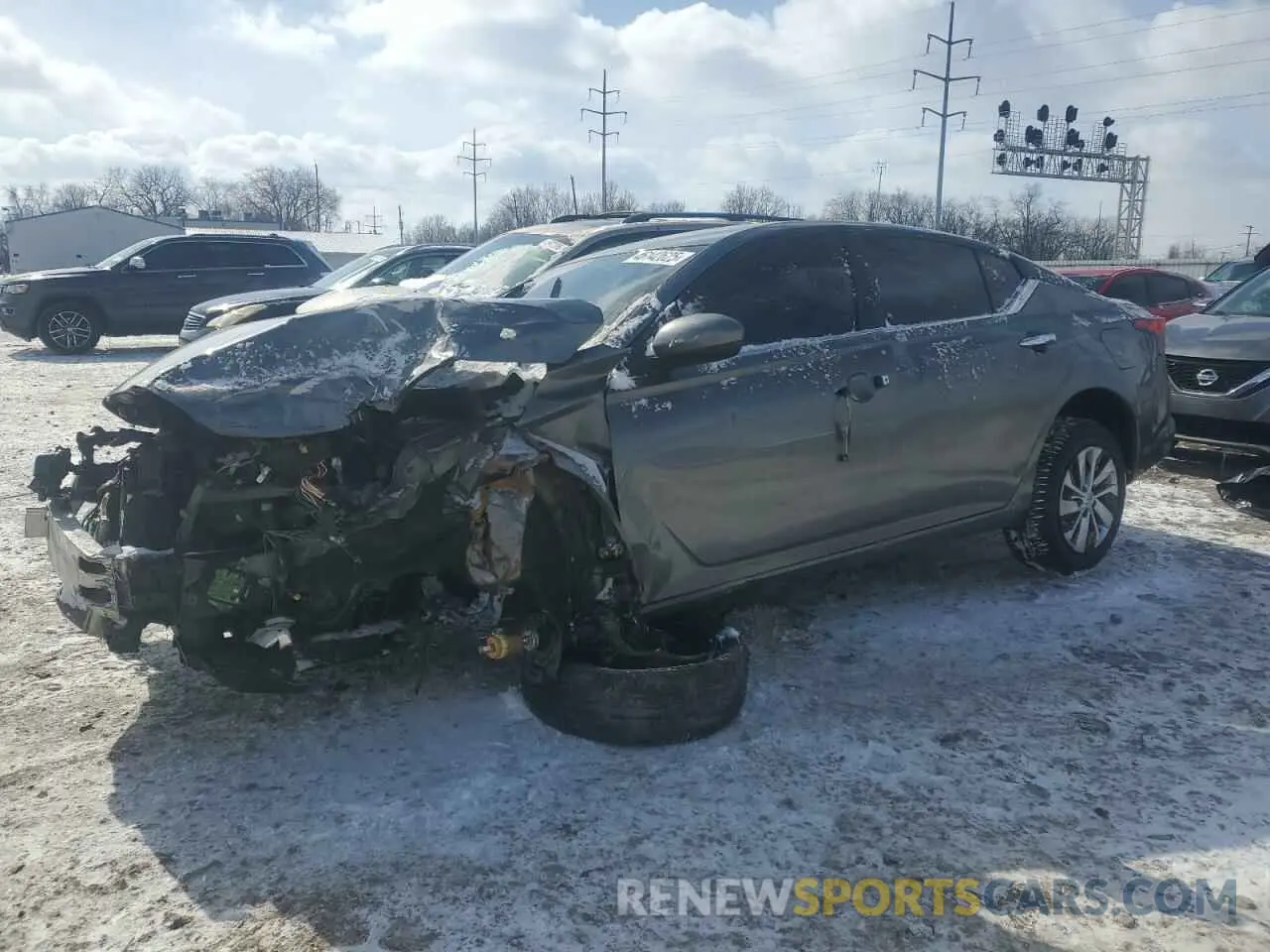 1 Photograph of a damaged car 1N4BL4BV2LC211953 NISSAN ALTIMA 2020