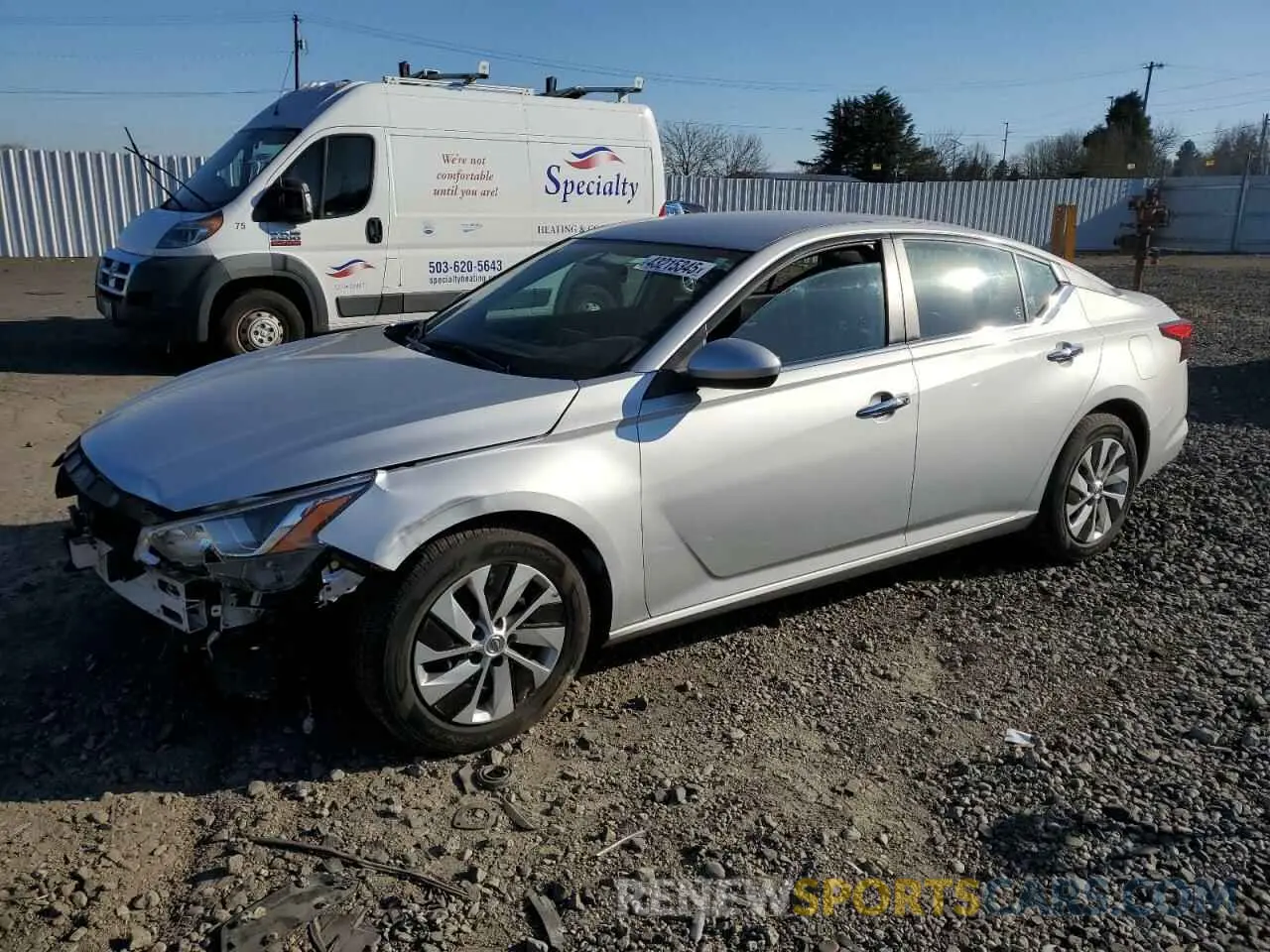 1 Photograph of a damaged car 1N4BL4BV2LC271828 NISSAN ALTIMA 2020