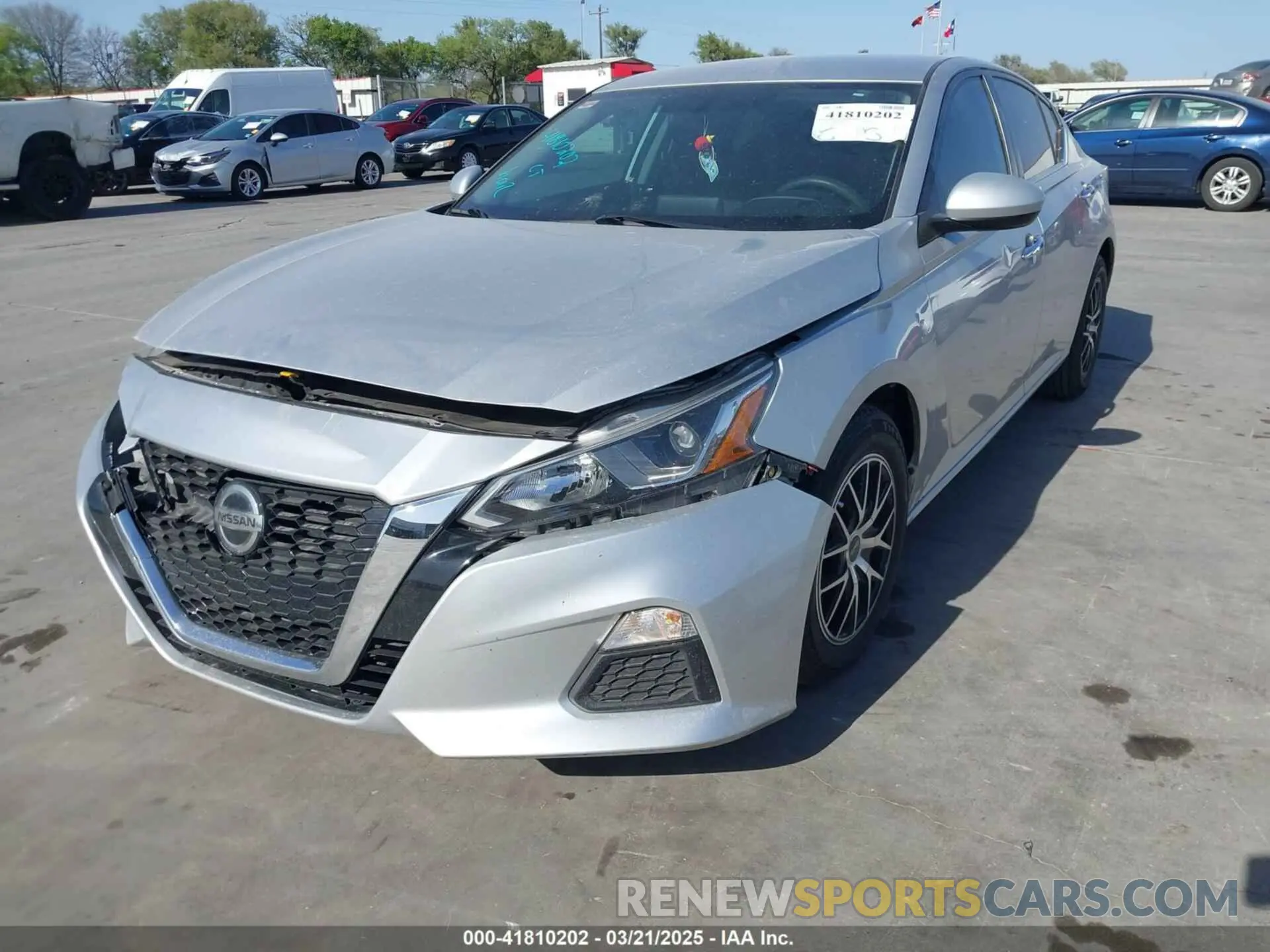 2 Photograph of a damaged car 1N4BL4BV3LC150998 NISSAN ALTIMA 2020