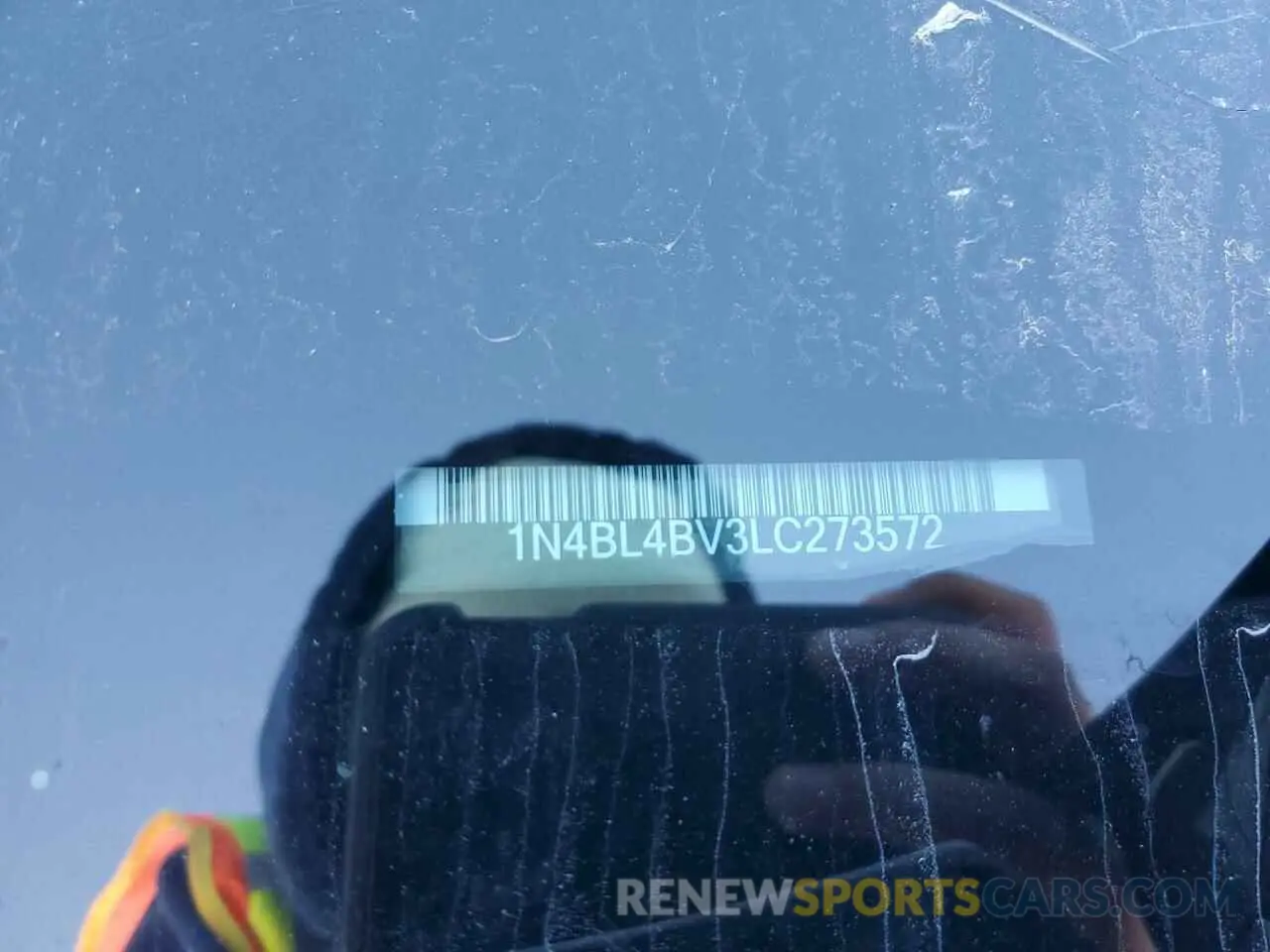 13 Photograph of a damaged car 1N4BL4BV3LC273572 NISSAN ALTIMA 2020