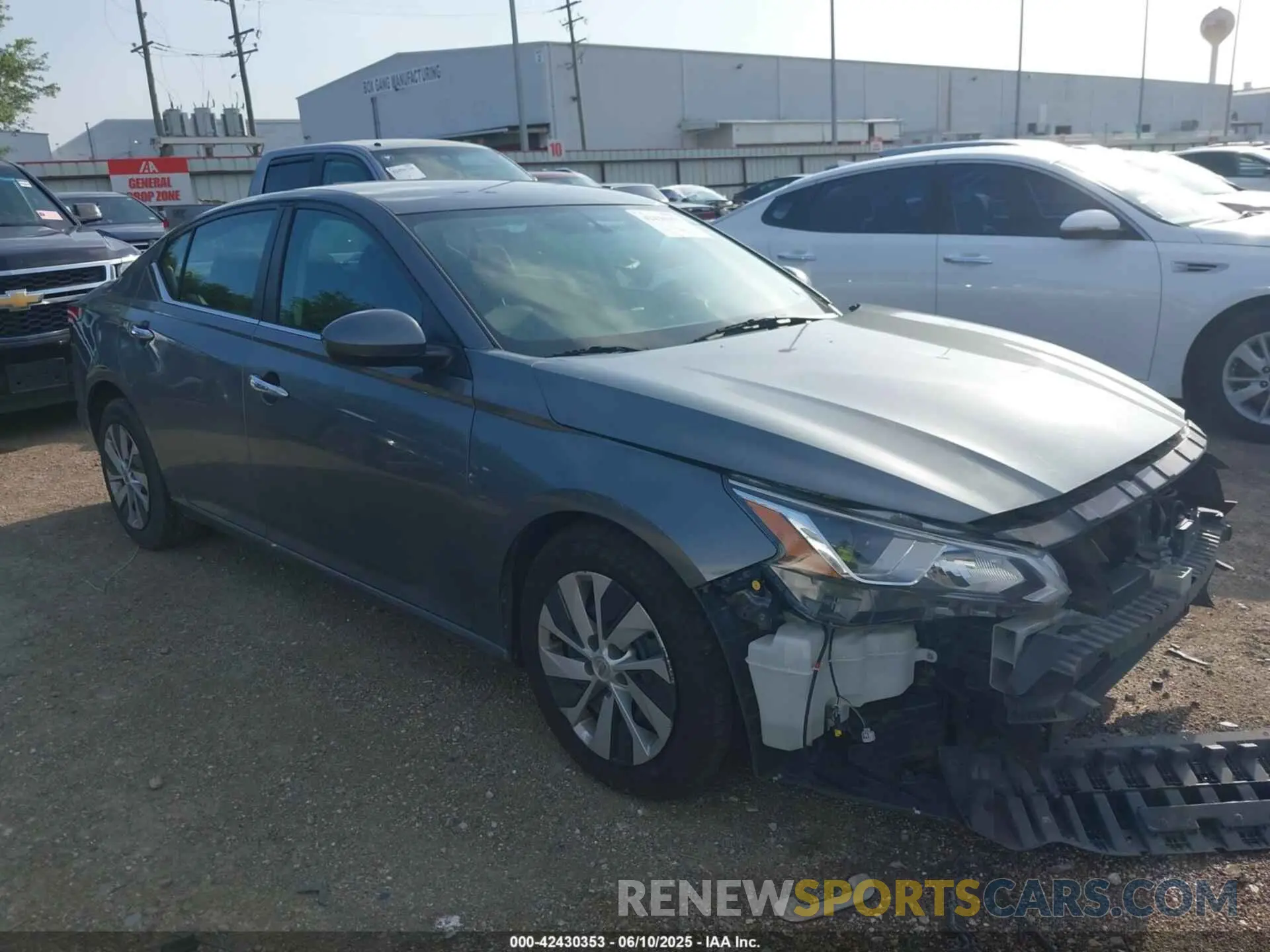 1 Photograph of a damaged car 1N4BL4BV4LC128363 NISSAN ALTIMA 2020