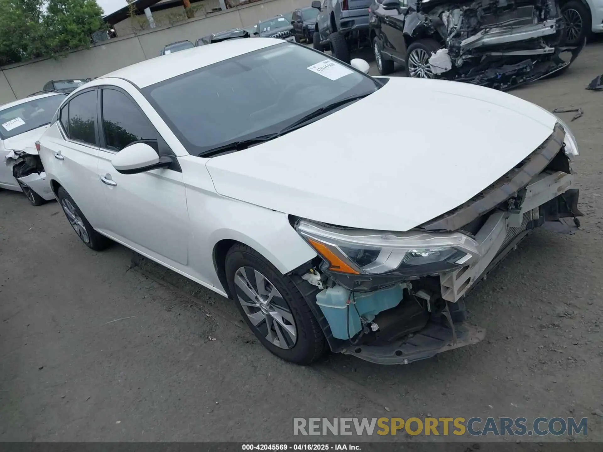 1 Photograph of a damaged car 1N4BL4BV4LC147866 NISSAN ALTIMA 2020