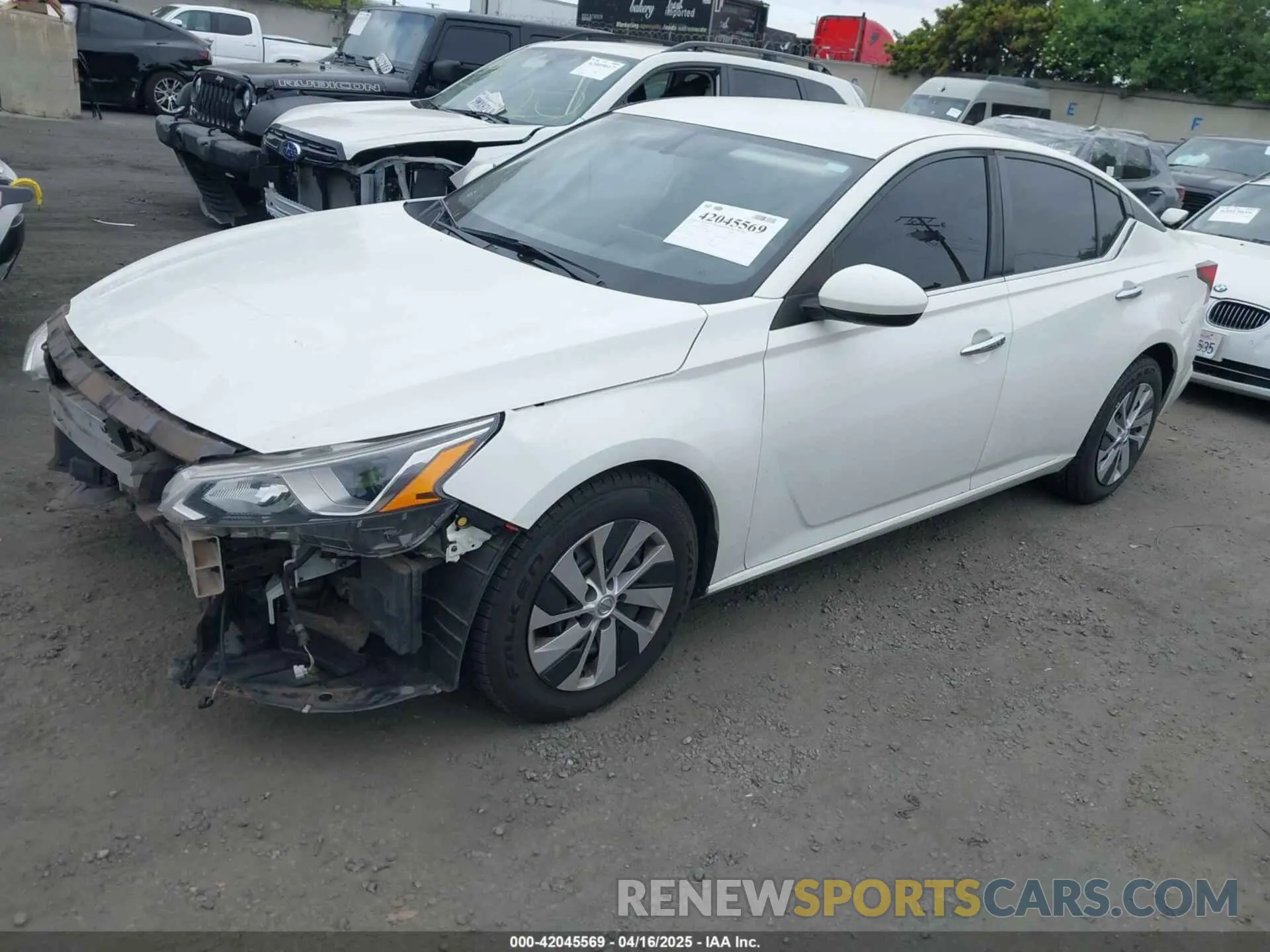 2 Photograph of a damaged car 1N4BL4BV4LC147866 NISSAN ALTIMA 2020