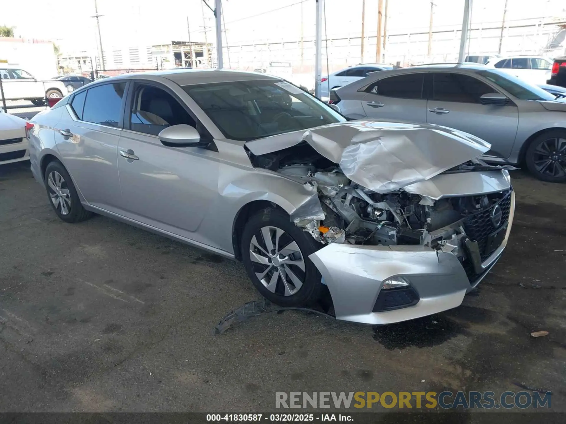 1 Photograph of a damaged car 1N4BL4BV5LC147469 NISSAN ALTIMA 2020