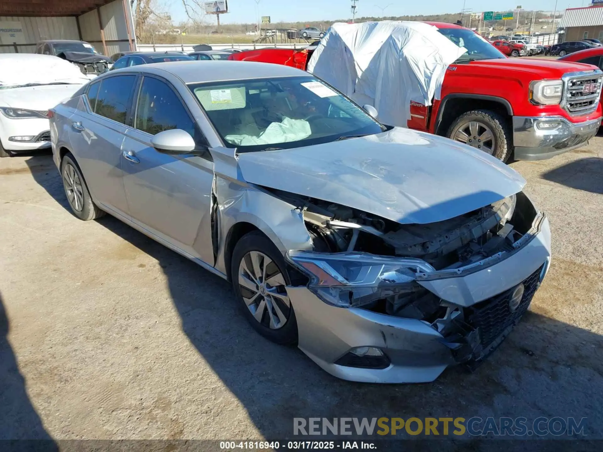 1 Photograph of a damaged car 1N4BL4BV5LC202308 NISSAN ALTIMA 2020