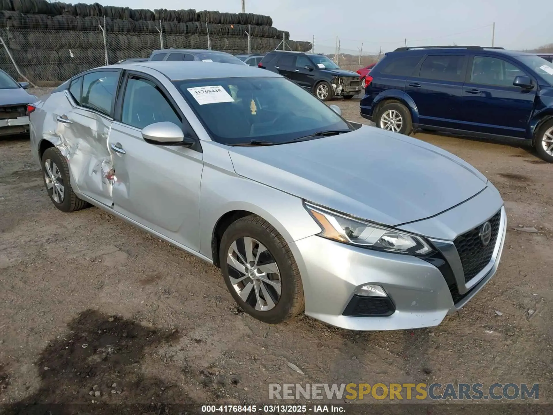 1 Photograph of a damaged car 1N4BL4BV5LC242680 NISSAN ALTIMA 2020