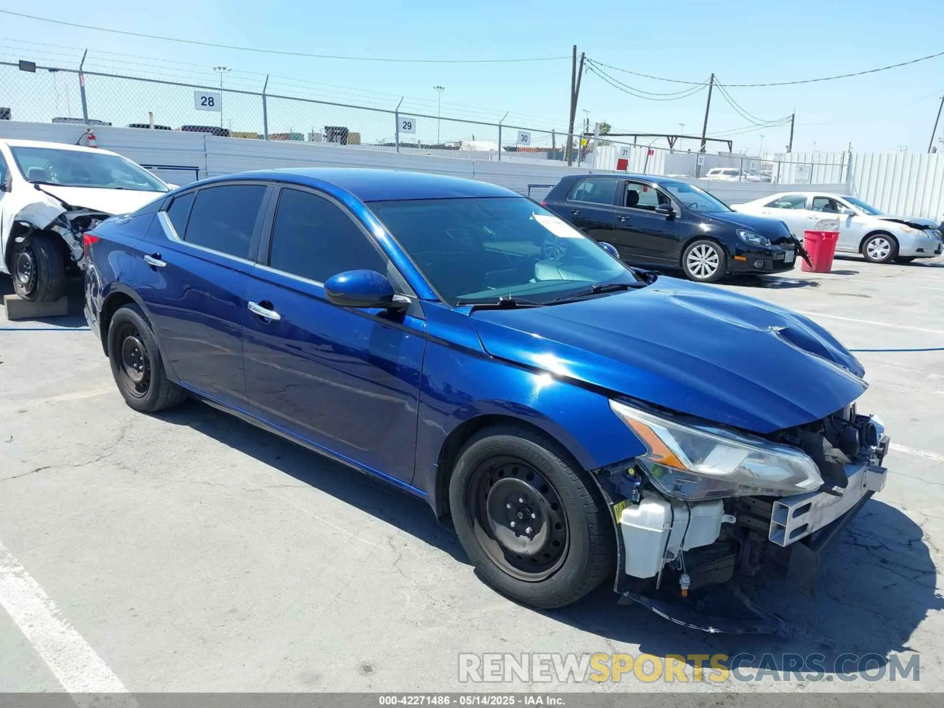 1 Photograph of a damaged car 1N4BL4BV5LN313753 NISSAN ALTIMA 2020