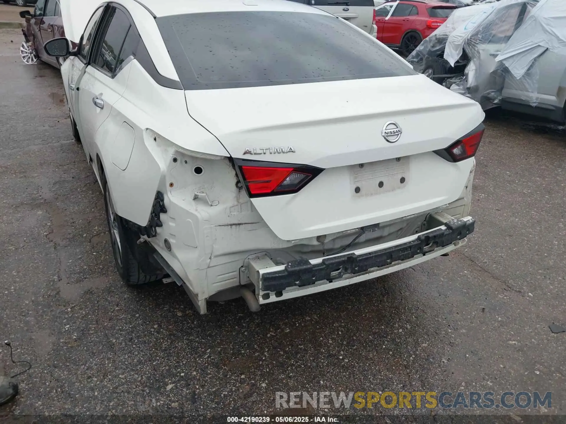 6 Photograph of a damaged car 1N4BL4BV6LC139087 NISSAN ALTIMA 2020