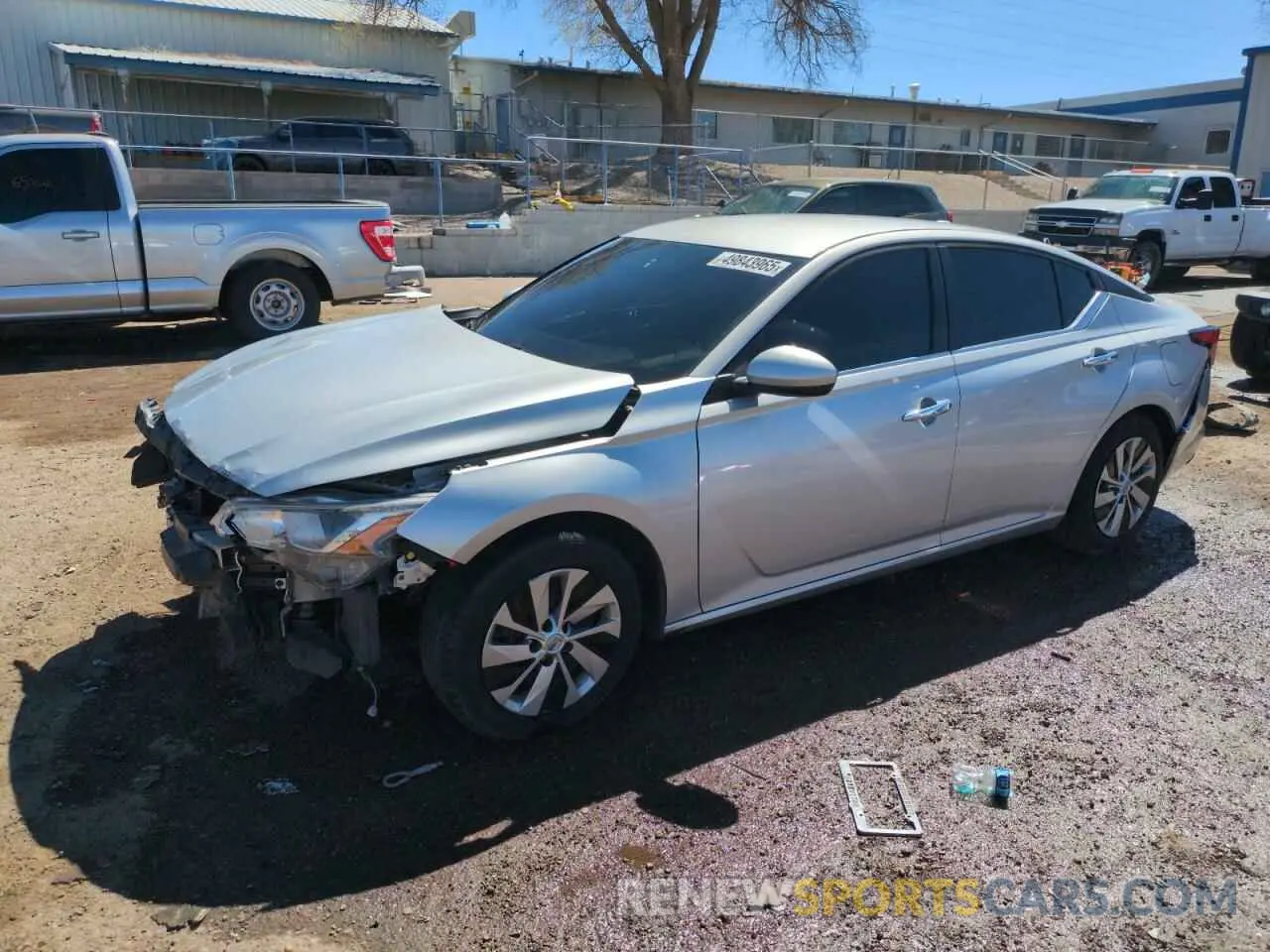 1 Photograph of a damaged car 1N4BL4BV6LC208604 NISSAN ALTIMA 2020