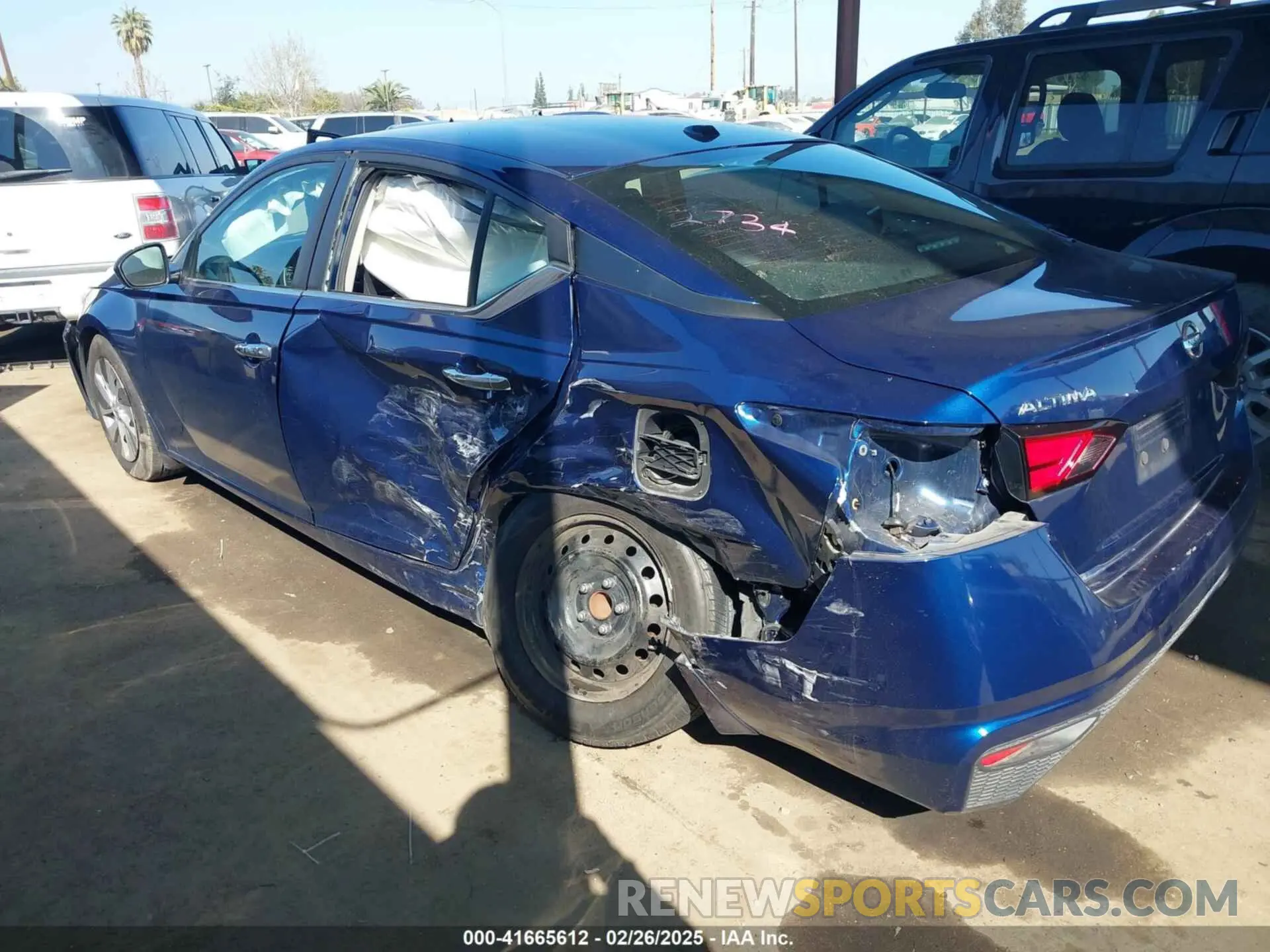 3 Photograph of a damaged car 1N4BL4BV7LC177931 NISSAN ALTIMA 2020