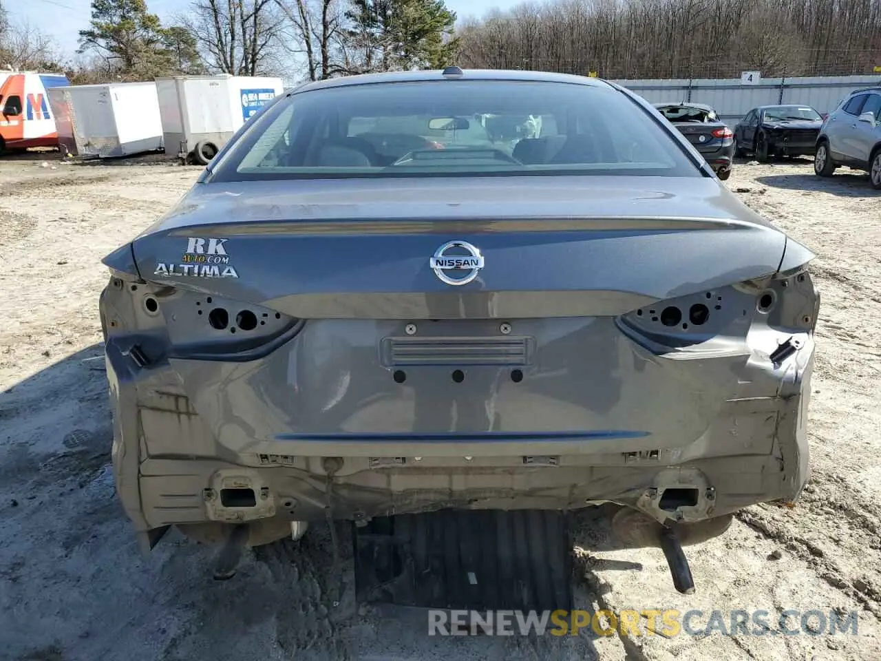 6 Photograph of a damaged car 1N4BL4BV7LC250134 NISSAN ALTIMA 2020