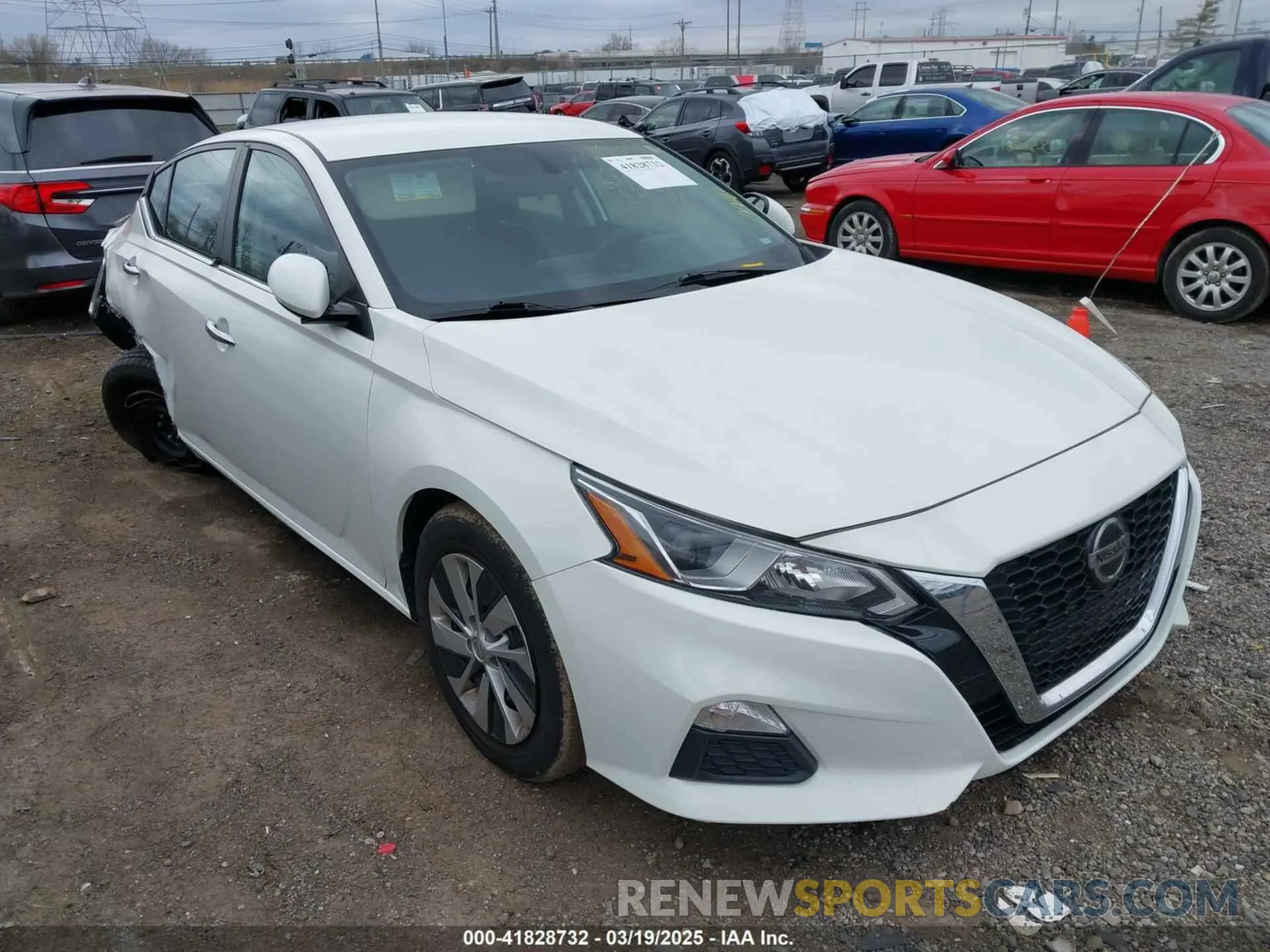 1 Photograph of a damaged car 1N4BL4BV8LC194138 NISSAN ALTIMA 2020