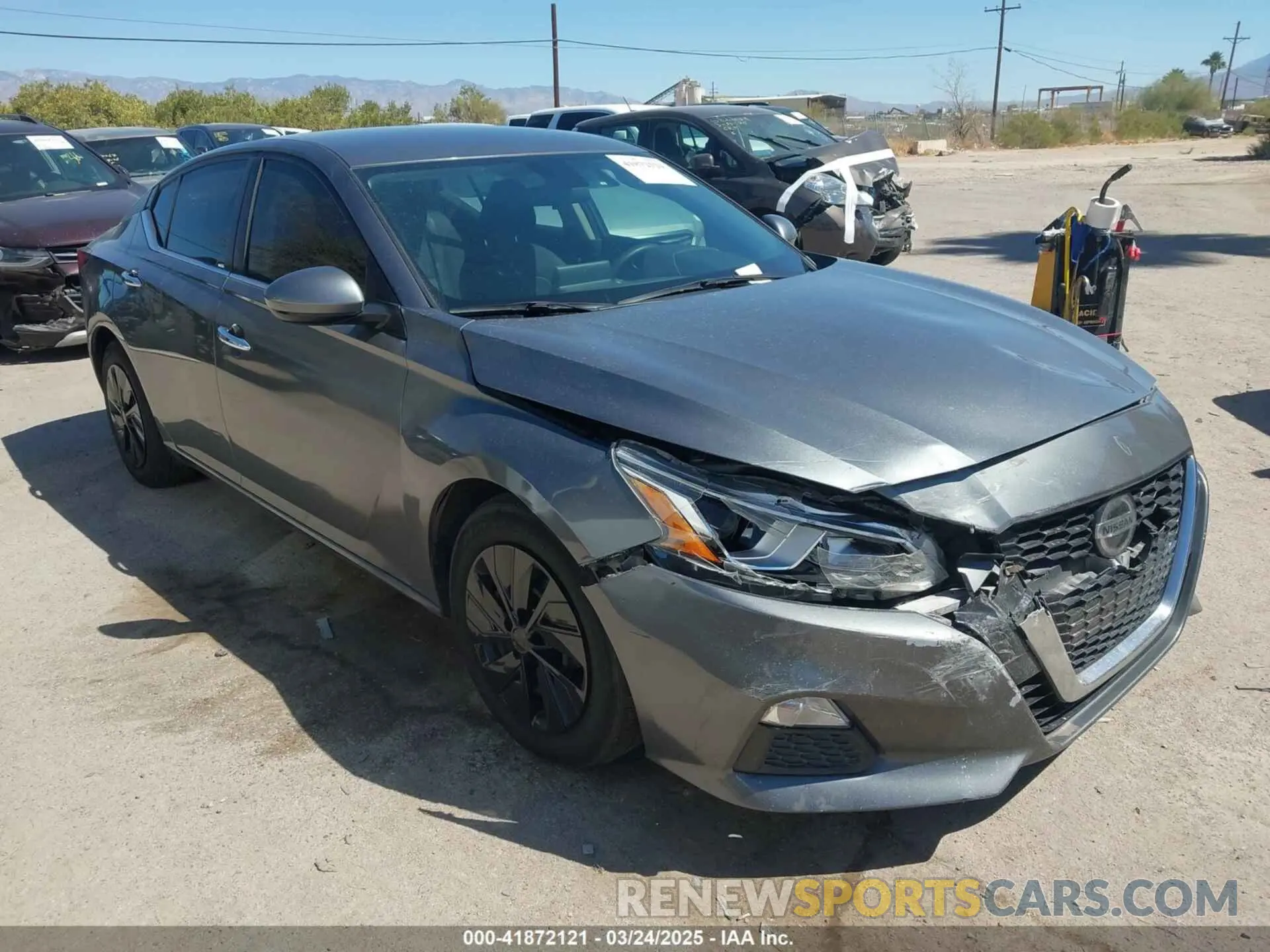 1 Photograph of a damaged car 1N4BL4BV8LC226148 NISSAN ALTIMA 2020