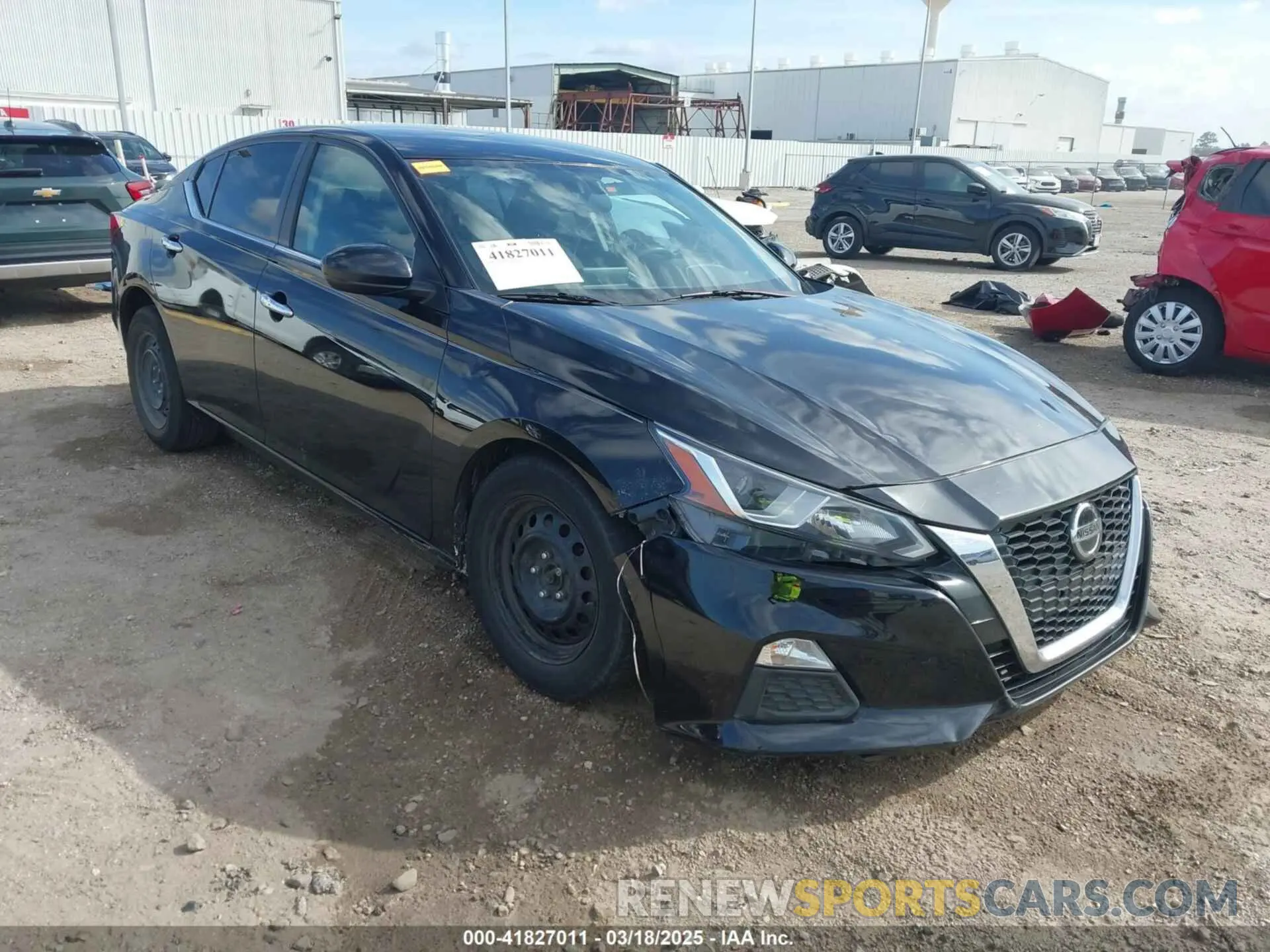 1 Photograph of a damaged car 1N4BL4BV8LC257318 NISSAN ALTIMA 2020