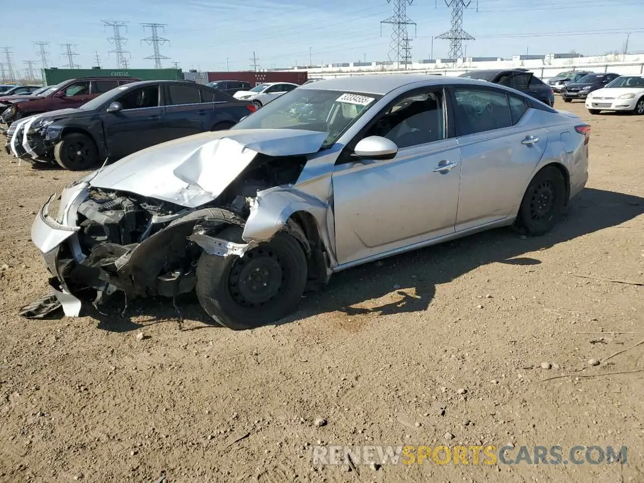 1 Photograph of a damaged car 1N4BL4BV8LC267007 NISSAN ALTIMA 2020