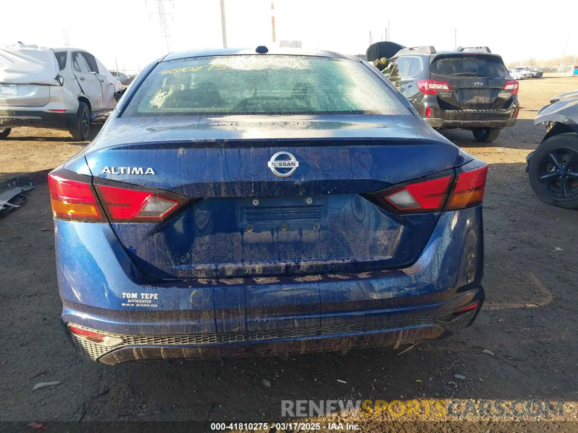 17 Photograph of a damaged car 1N4BL4BV9LC120968 NISSAN ALTIMA 2020