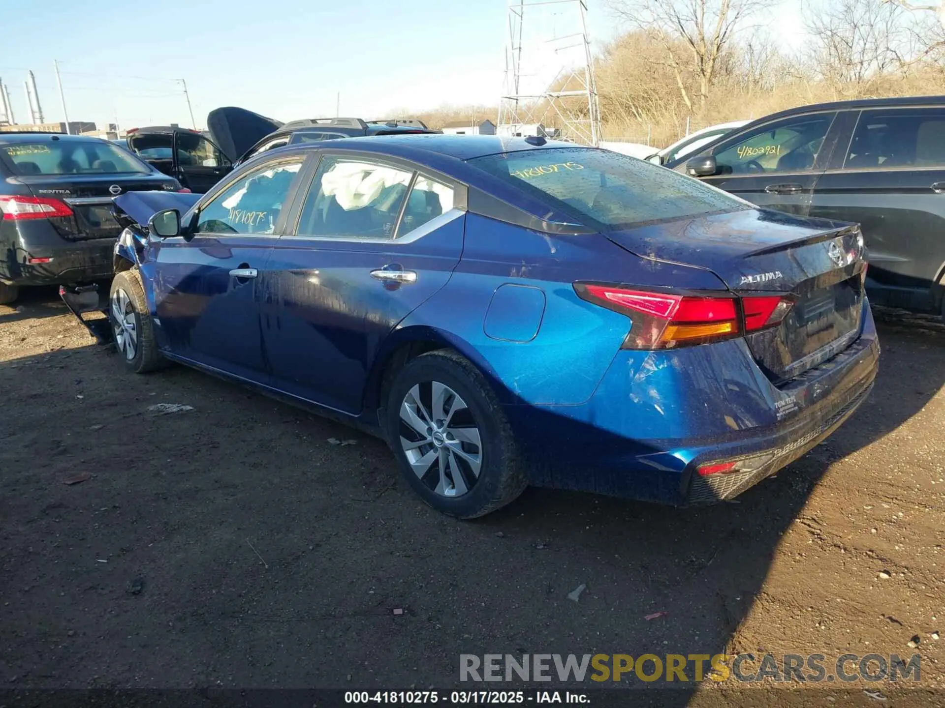 3 Photograph of a damaged car 1N4BL4BV9LC120968 NISSAN ALTIMA 2020