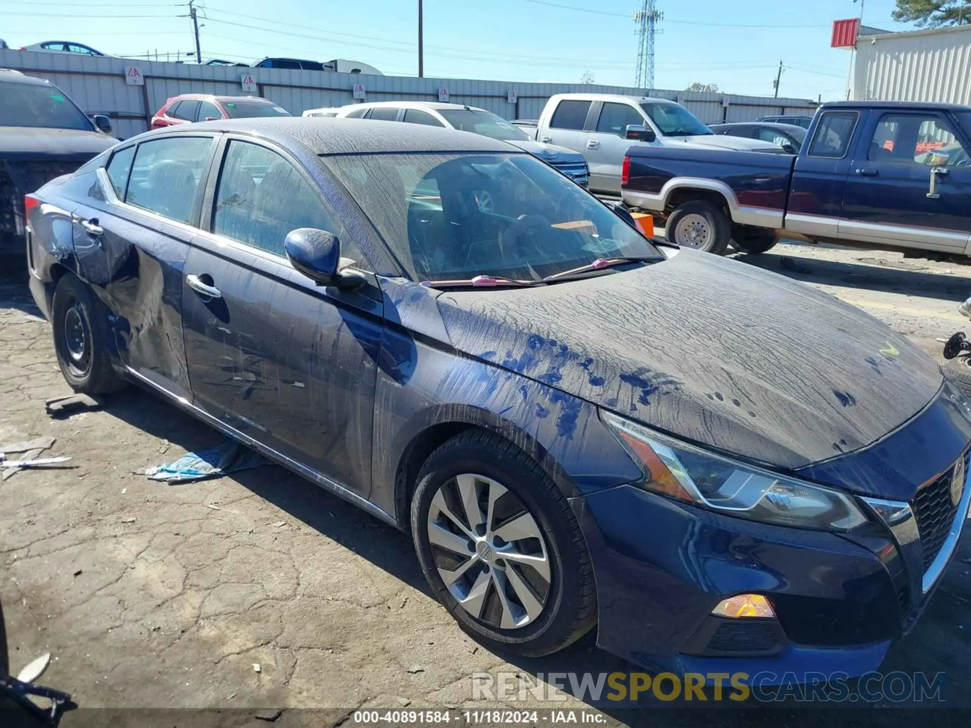 1 Photograph of a damaged car 1N4BL4BV9LC145823 NISSAN ALTIMA 2020