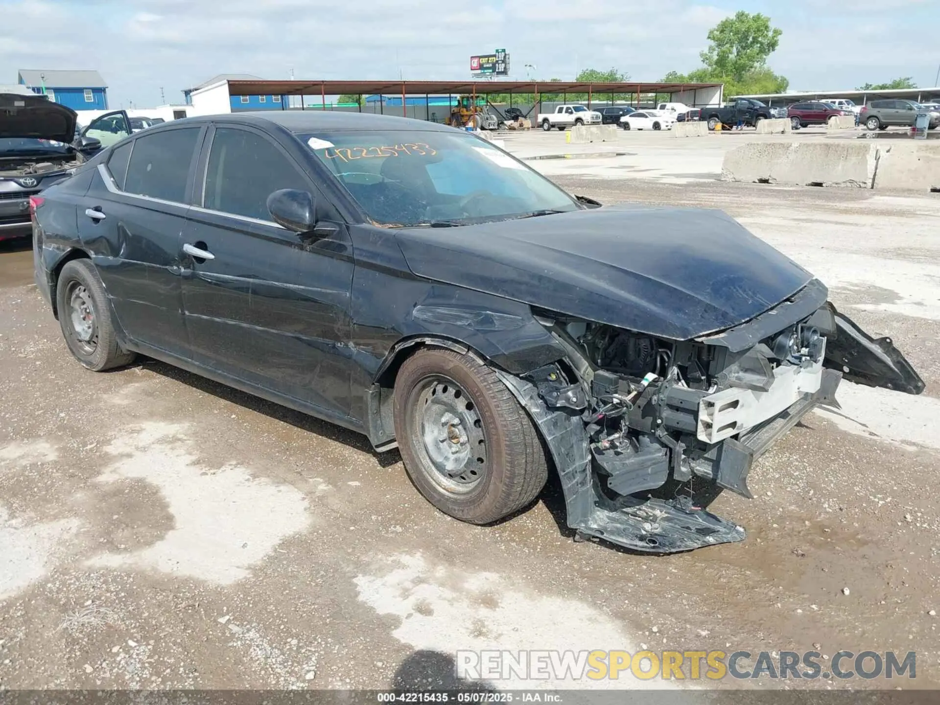 1 Photograph of a damaged car 1N4BL4BVXLC113544 NISSAN ALTIMA 2020