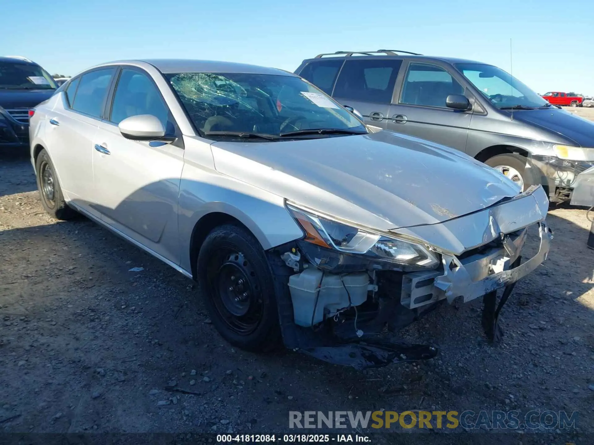 1 Photograph of a damaged car 1N4BL4BVXLC134054 NISSAN ALTIMA 2020