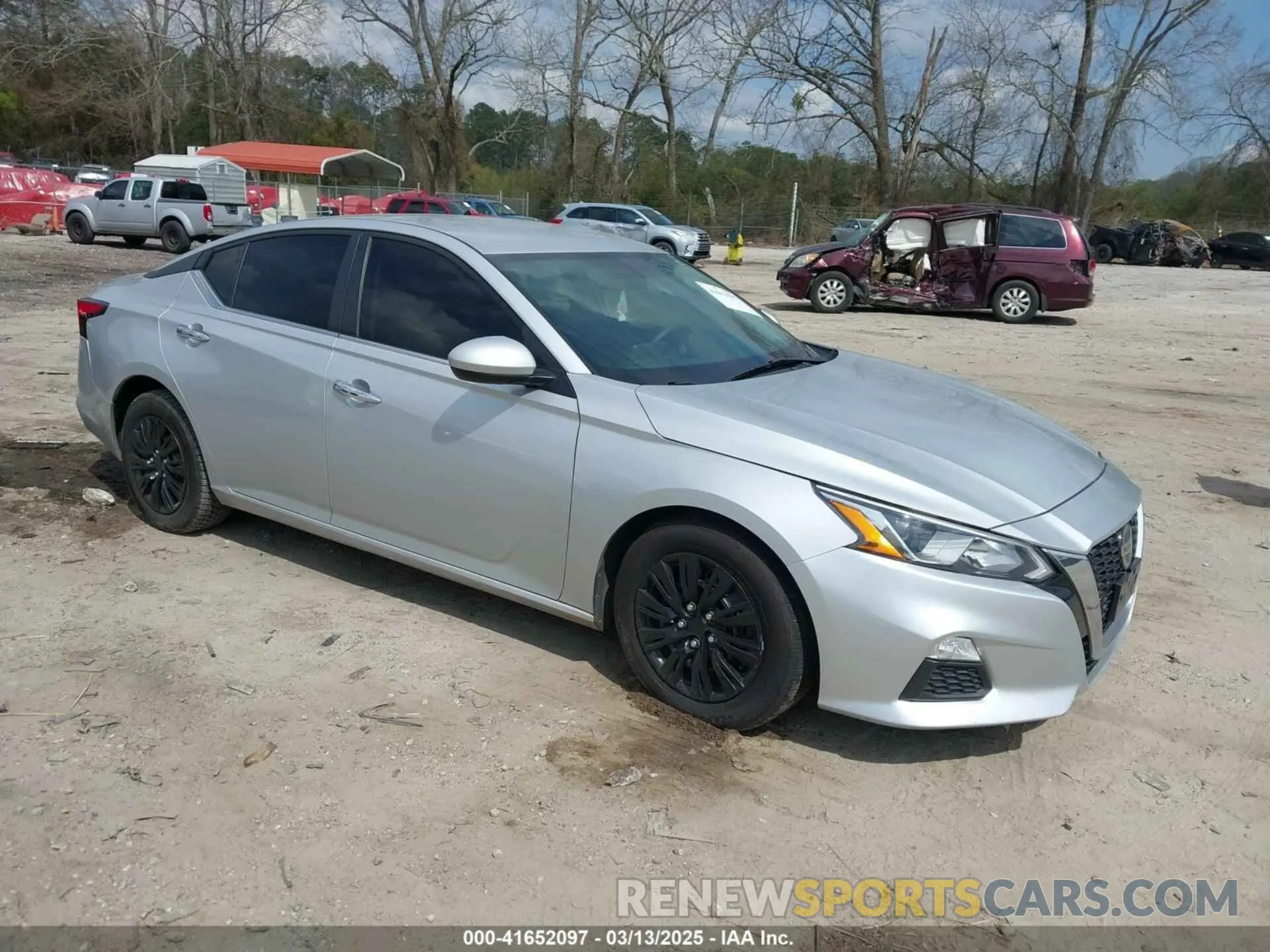 1 Photograph of a damaged car 1N4BL4BVXLC208122 NISSAN ALTIMA 2020