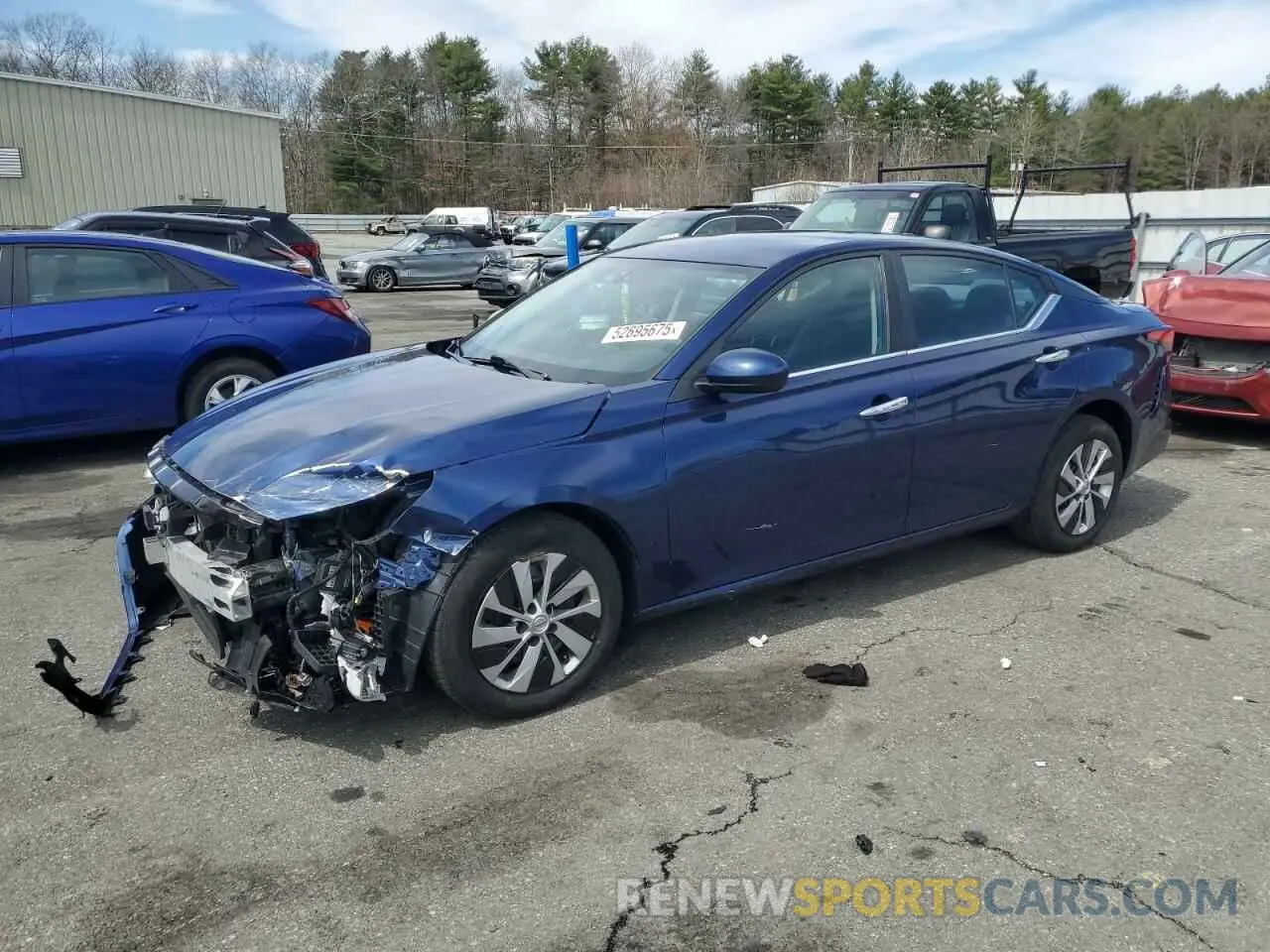 1 Photograph of a damaged car 1N4BL4BW6LN314063 NISSAN ALTIMA 2020