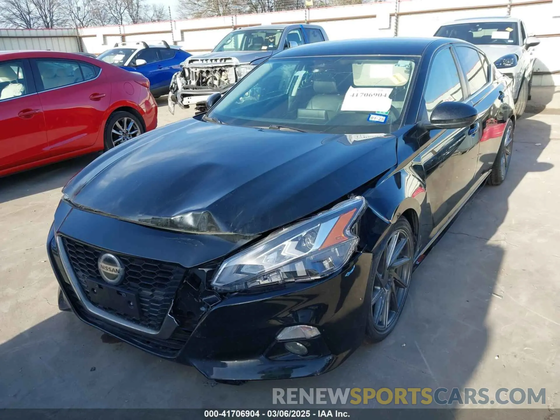 2 Photograph of a damaged car 1N4BL4CV1LC121241 NISSAN ALTIMA 2020