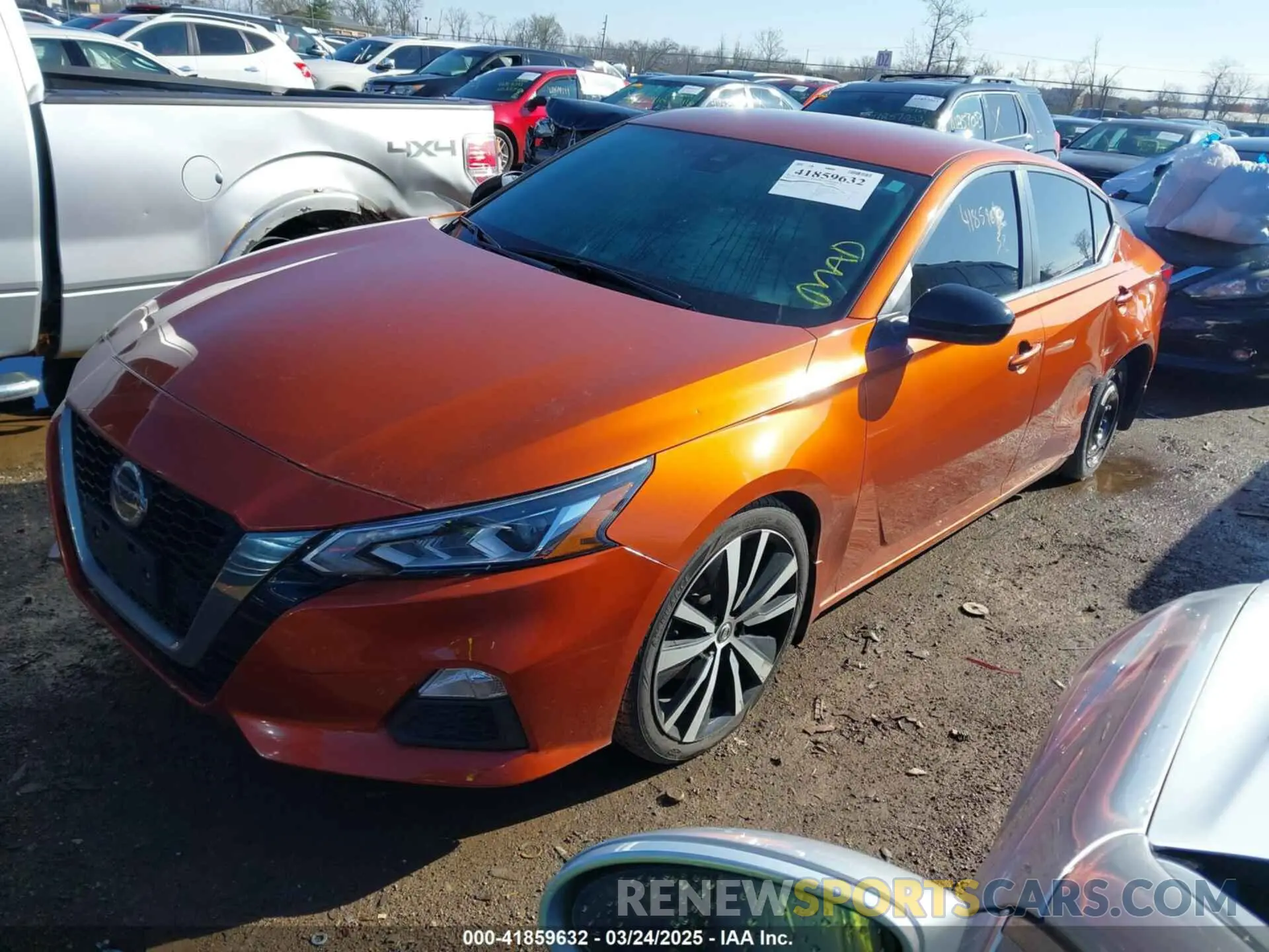 2 Photograph of a damaged car 1N4BL4CV3LC124271 NISSAN ALTIMA 2020
