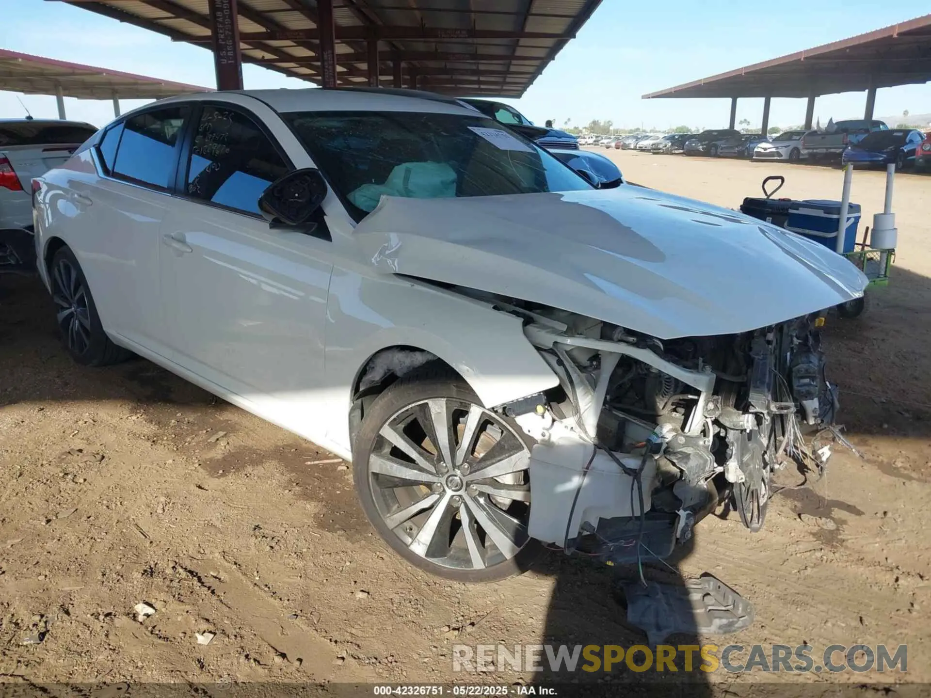 1 Photograph of a damaged car 1N4BL4CV5LC202100 NISSAN ALTIMA 2020