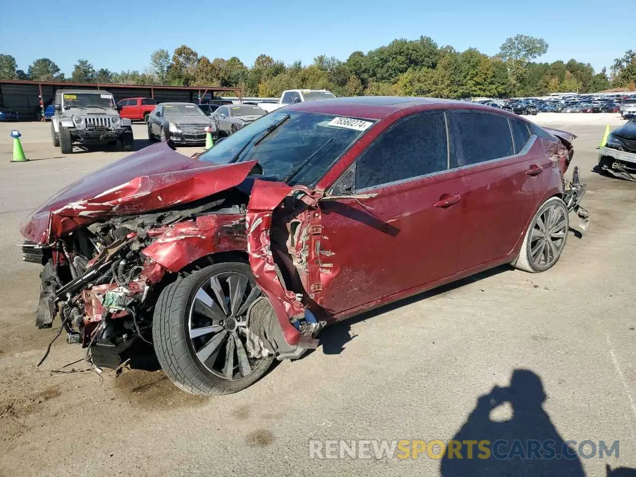 1 Фотография поврежденного автомобиля 1N4BL4CV6LN307555 NISSAN ALTIMA 2020